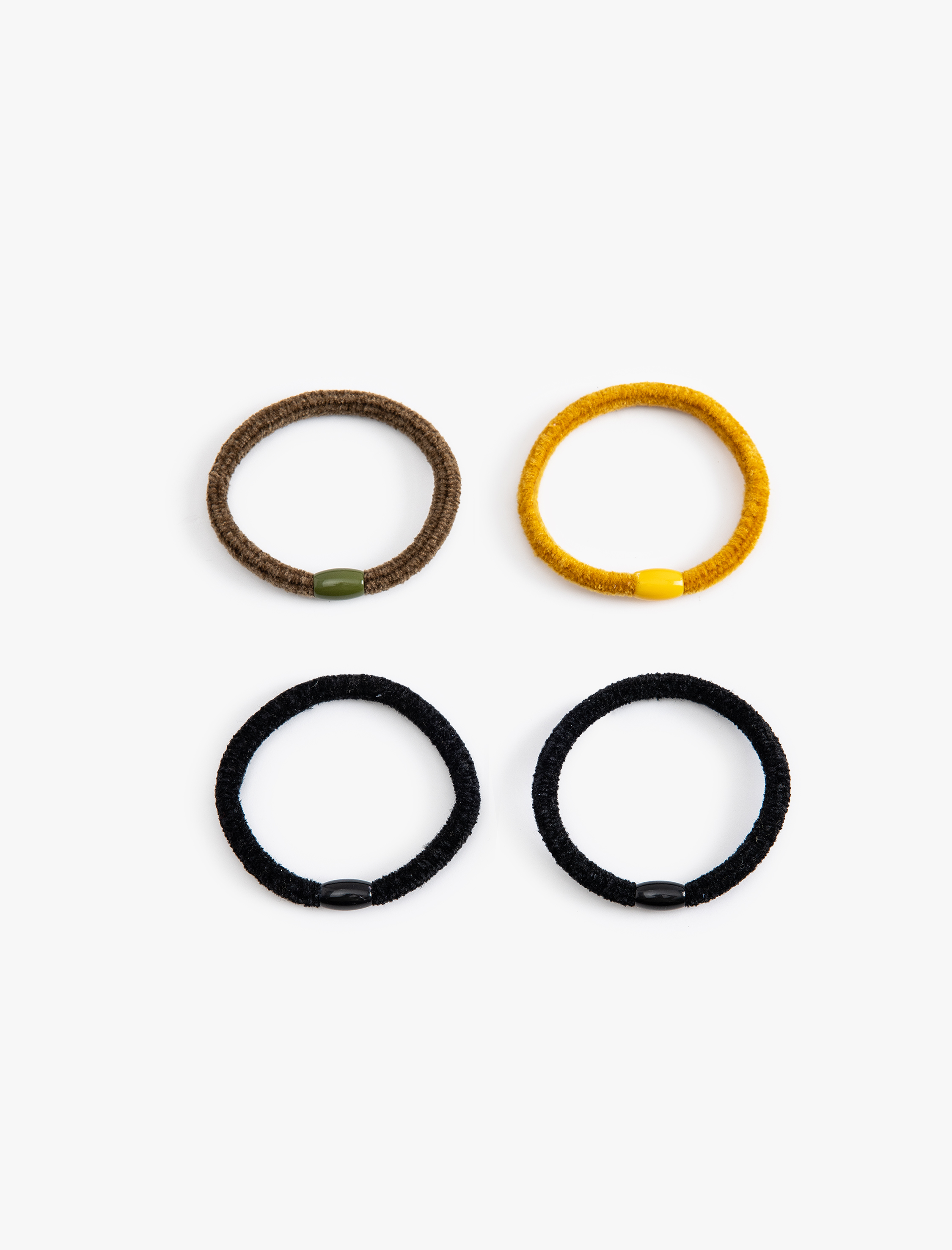  Kız Çocuk 3'lü Lastik Toka Seti