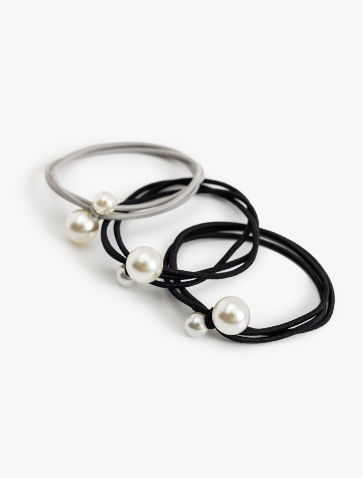 Kız Çocuk Boncuklu Lastik Toka Seti