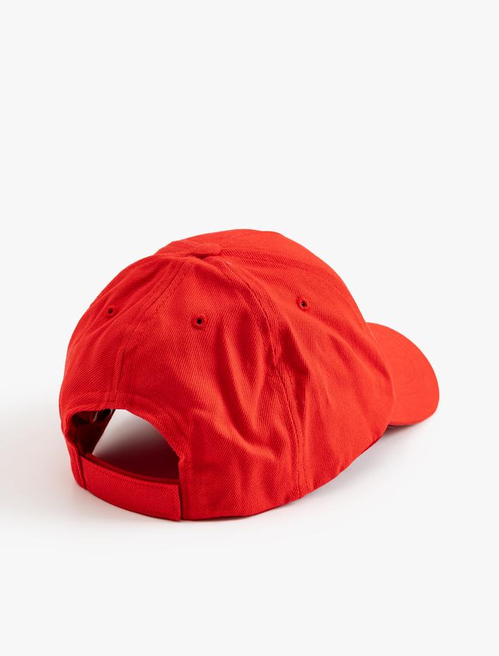 Kadın İşlemeli Kep Şapka Pamuklu