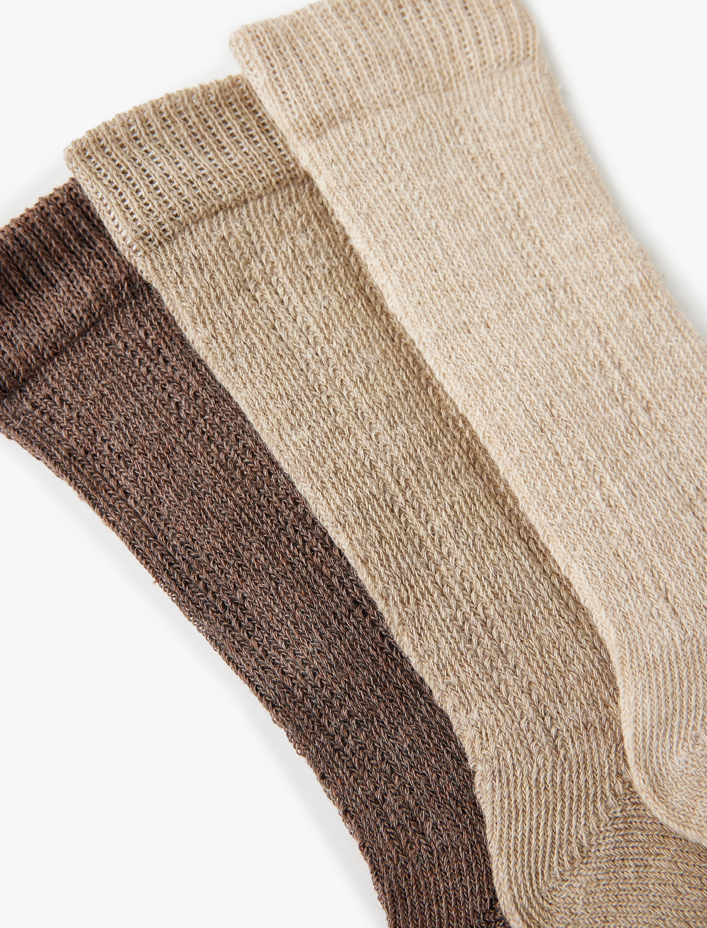  Kadın Soket Çorap Örgü Dokulu Çok Renkli