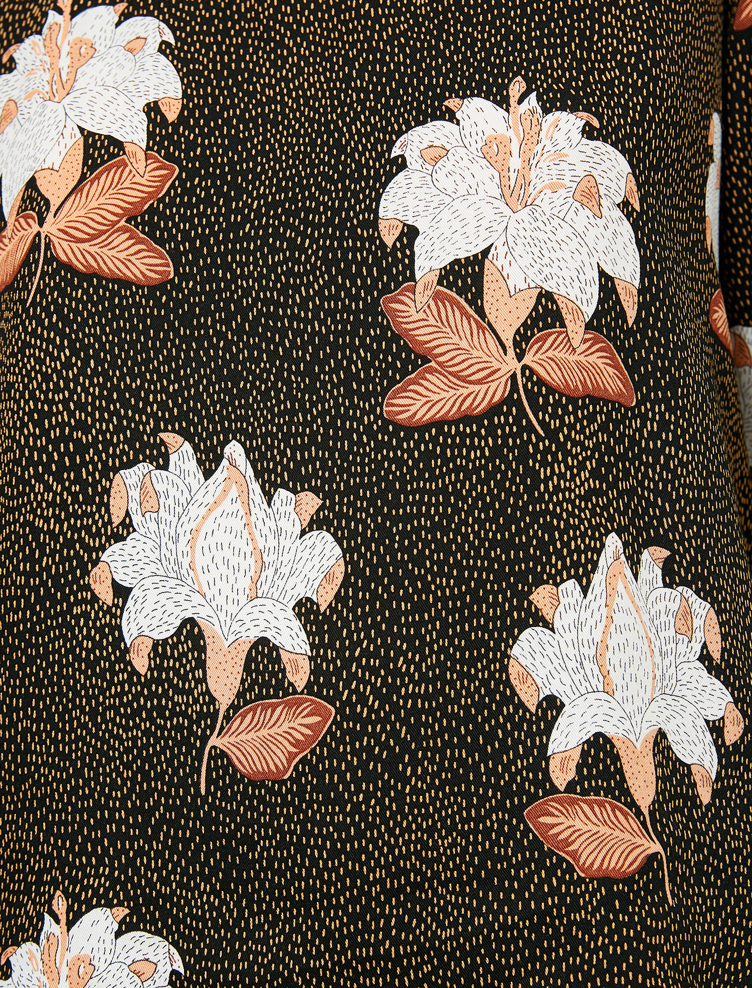   Çiçek Desenli Uzun Kollu Bluz