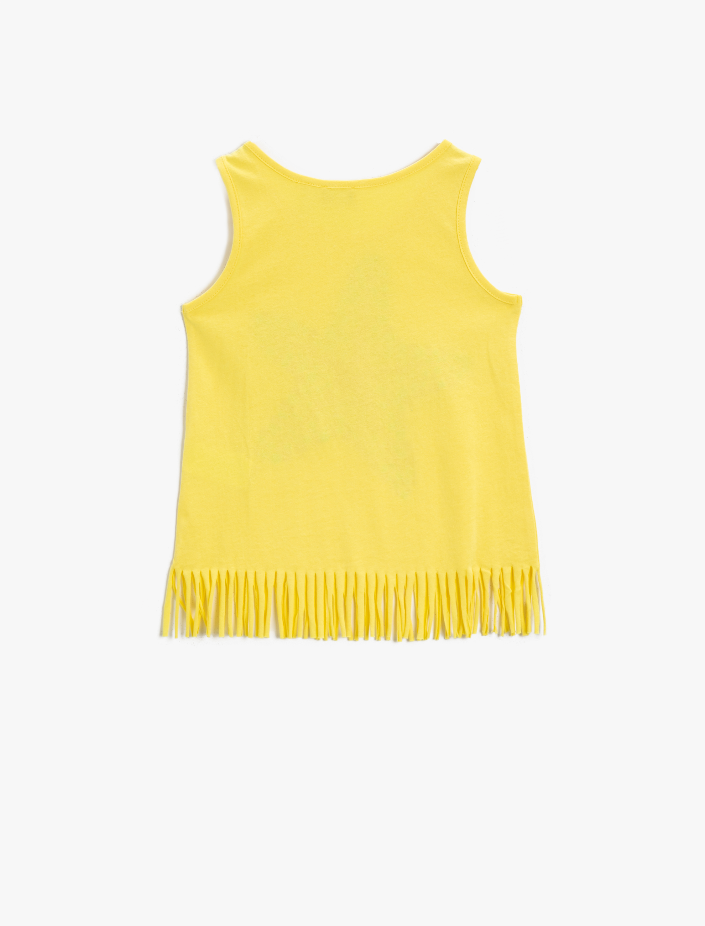  Kız Çocuk Baskılı Atlet Pamuklu