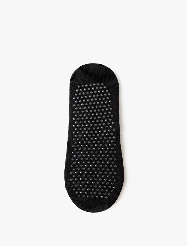 Kadın Yoga Çorabı Görünmez Bant Detaylı