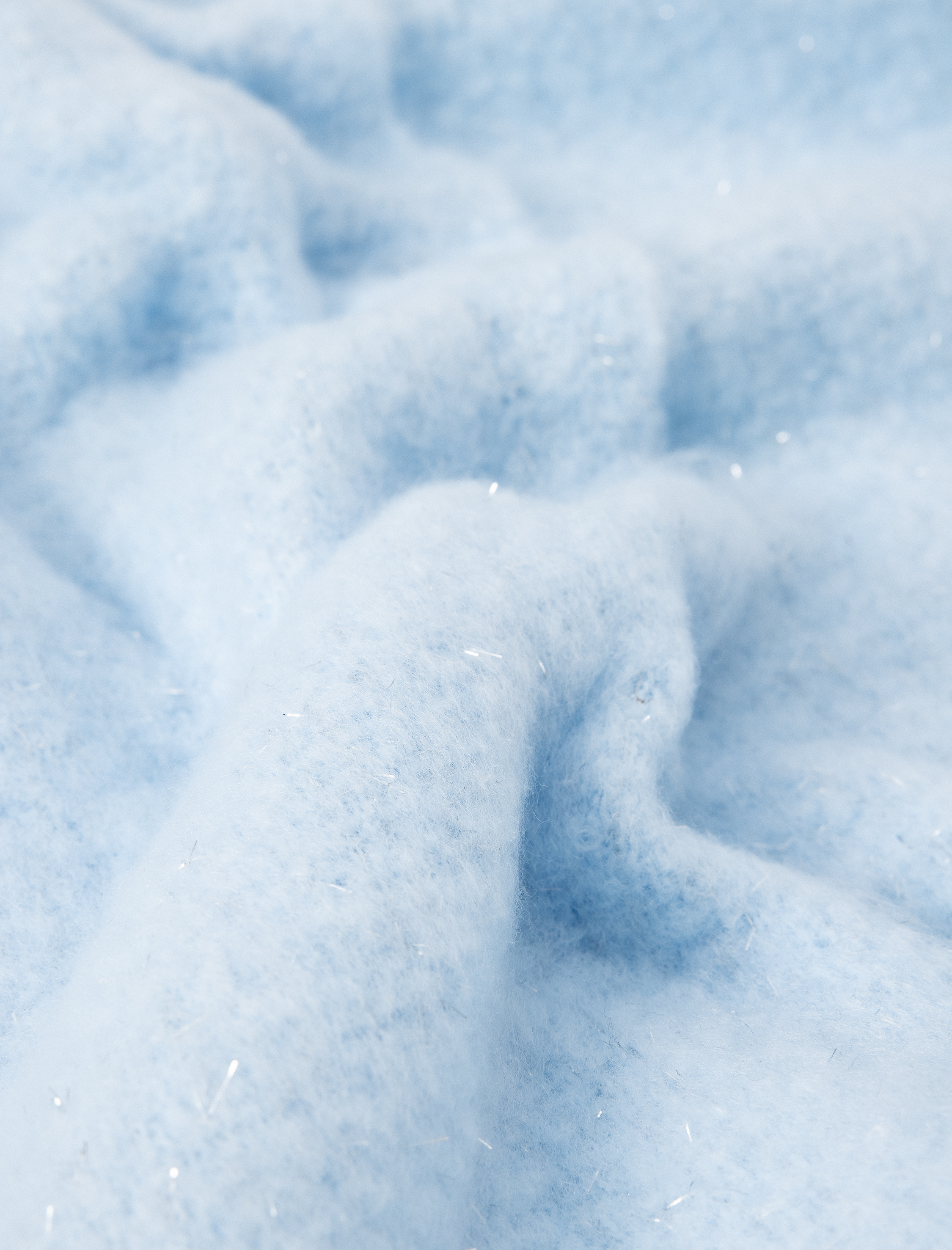  Kadın Parıltılı Simli Peluş Atkı Püskül Detaylı Yumuşak Dokulu