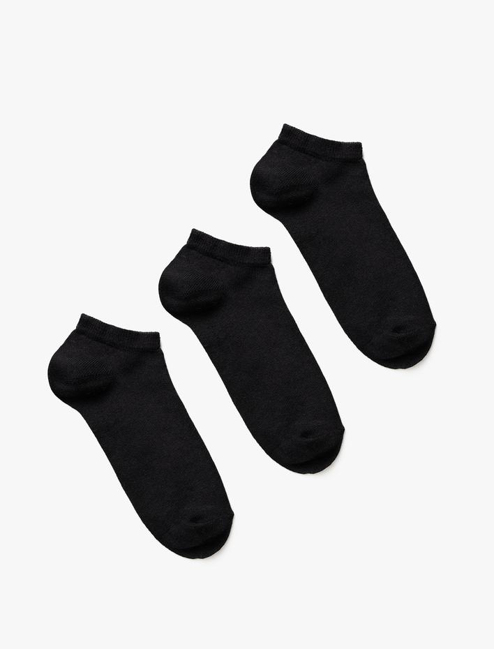 Kadın Basic 3'lü Patik Çorap Seti