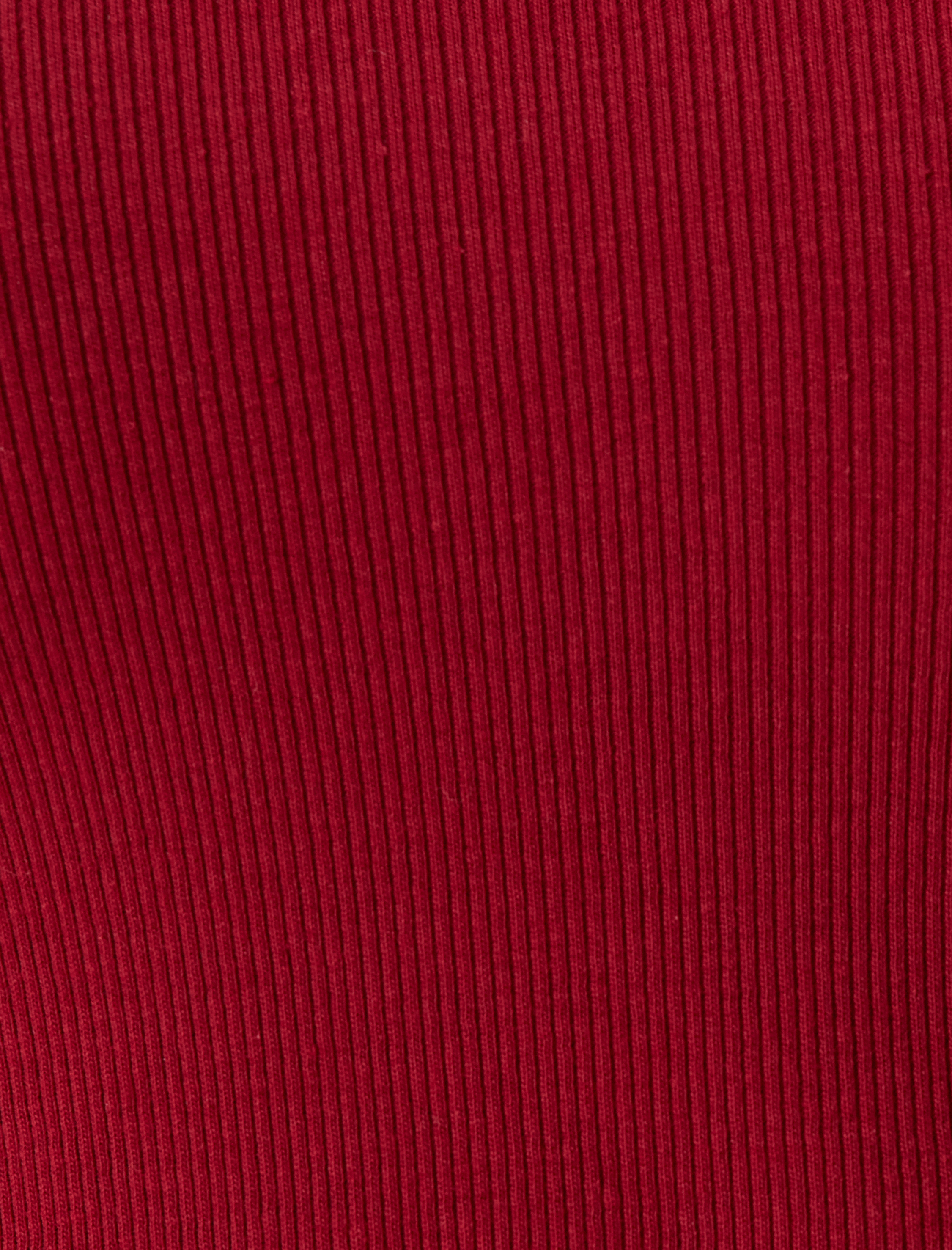   Gömlek Yaka Tişört Uzun Kollu Kaşkorse Pamuklu Slim Fit