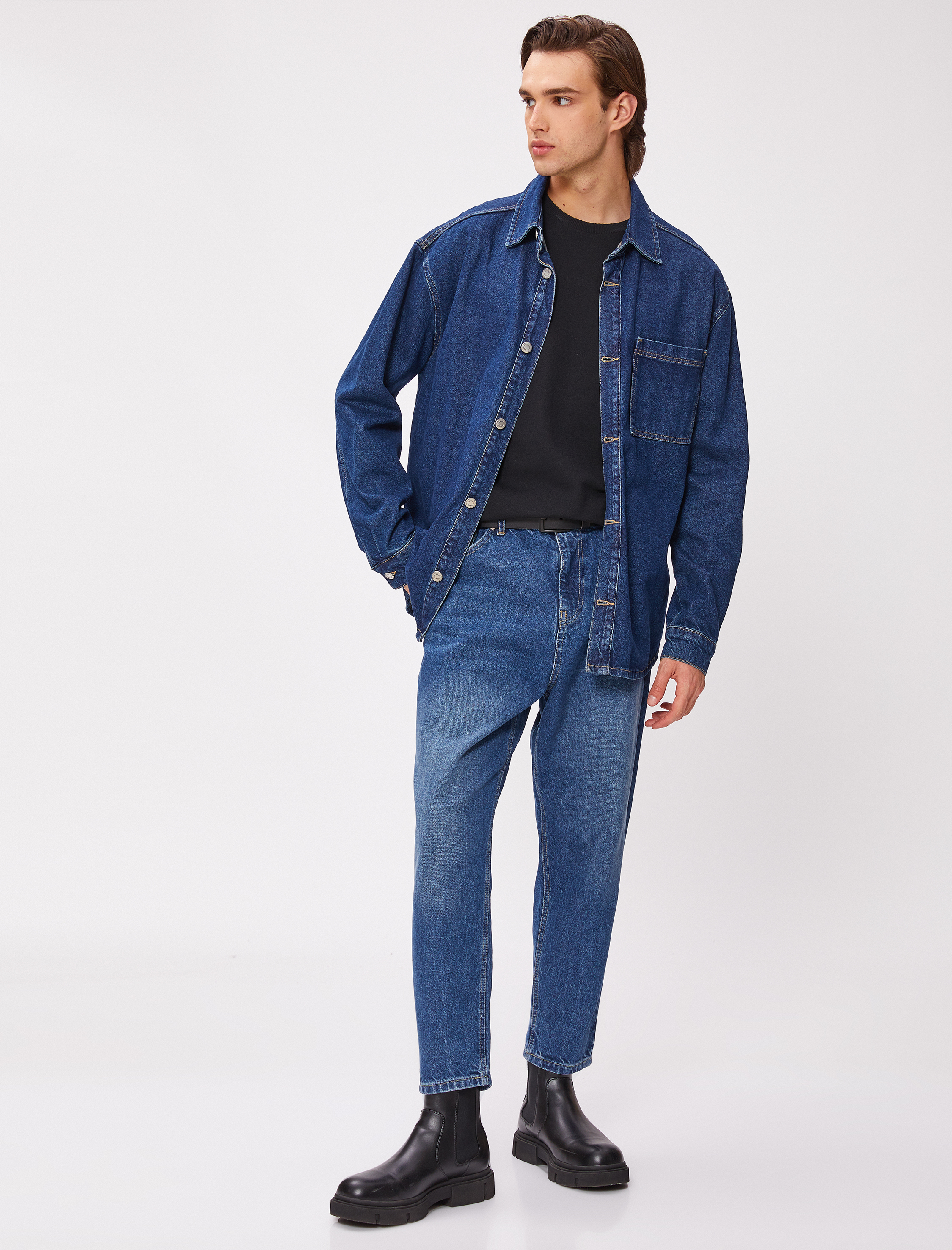   Loose Fit Jean Pantolon - Steve Jean