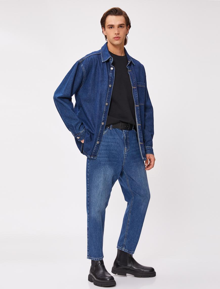   Loose Fit Jean Pantolon - Steve Jean