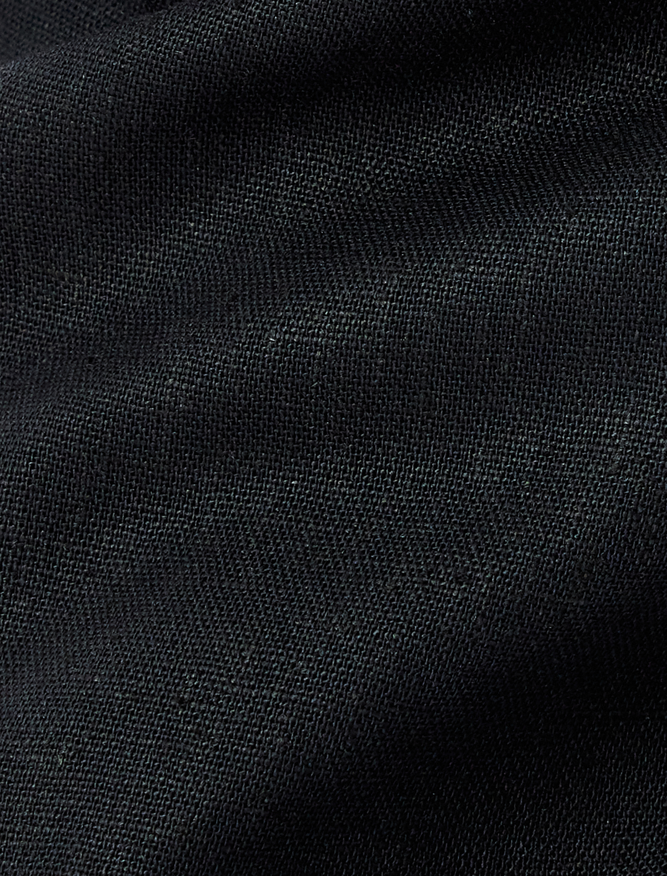   Geniş Paça Pantolon Keten Karışımlı Çift Bel Detaylı Bağcıklı Cepli