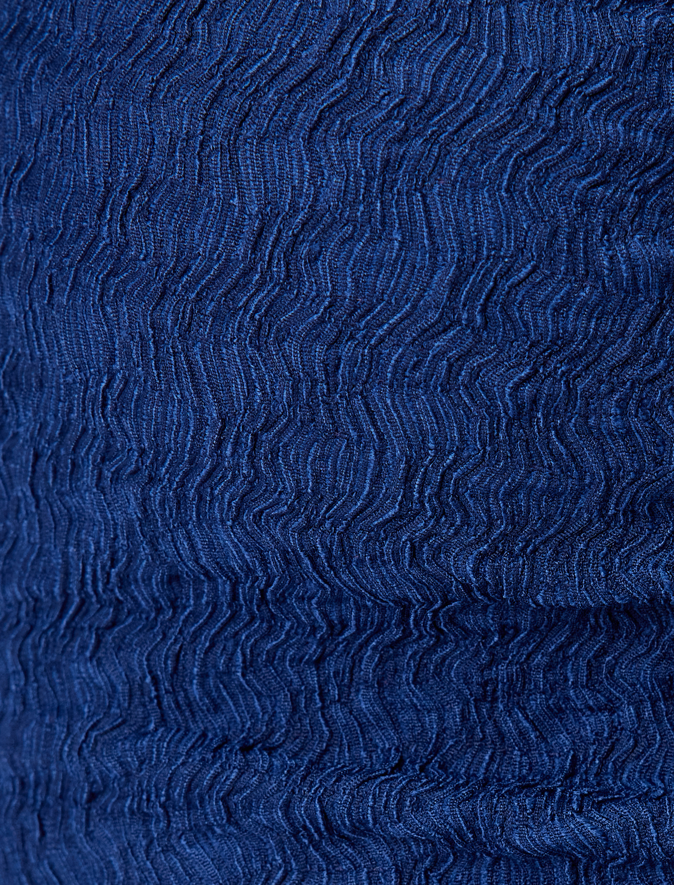   Dokulu Uzun Kollu Gömlek Yaka Düğmeli Slim Fit Tişört Bürümcük