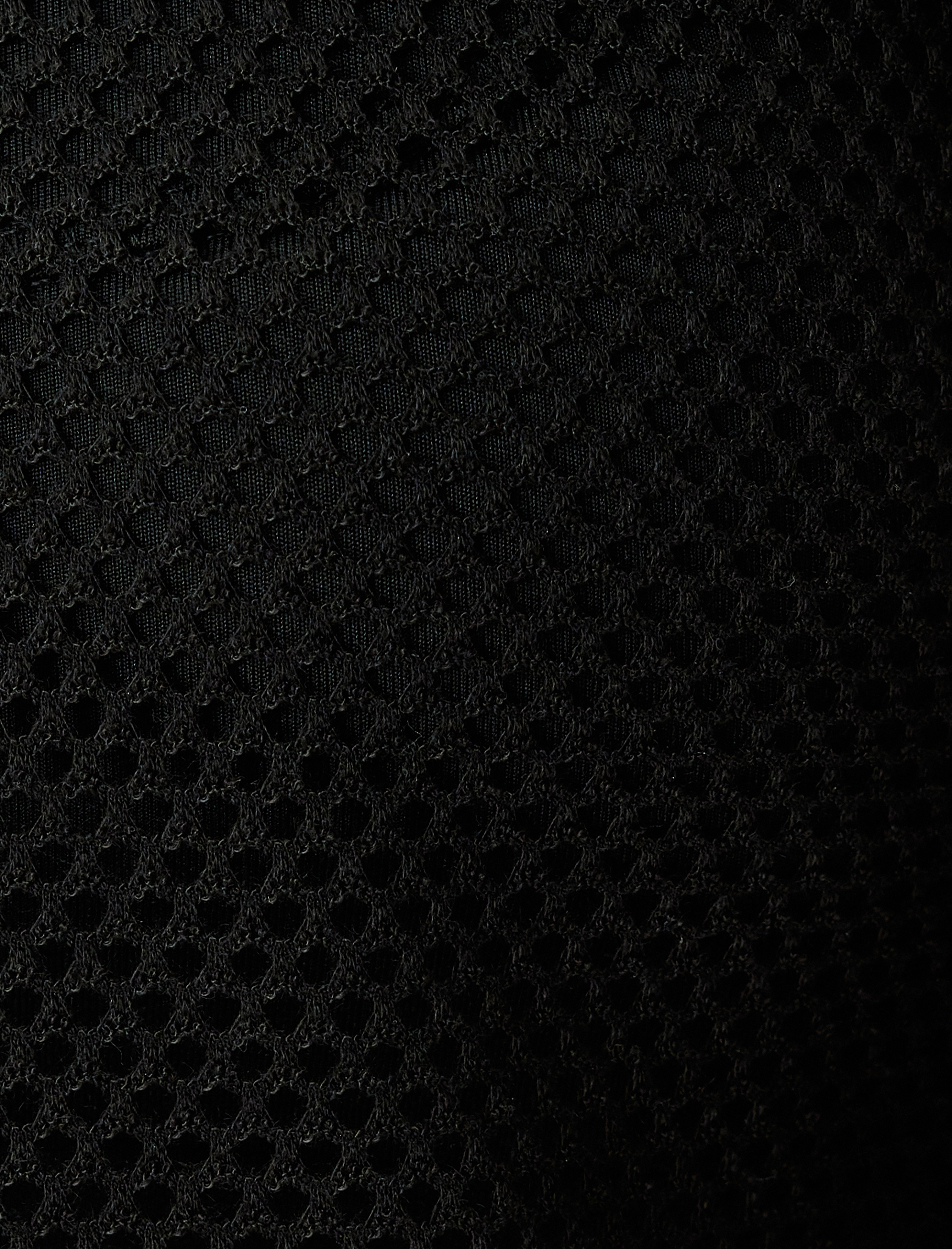   File Oversize Crop Uzun Kollu Spor Tişört