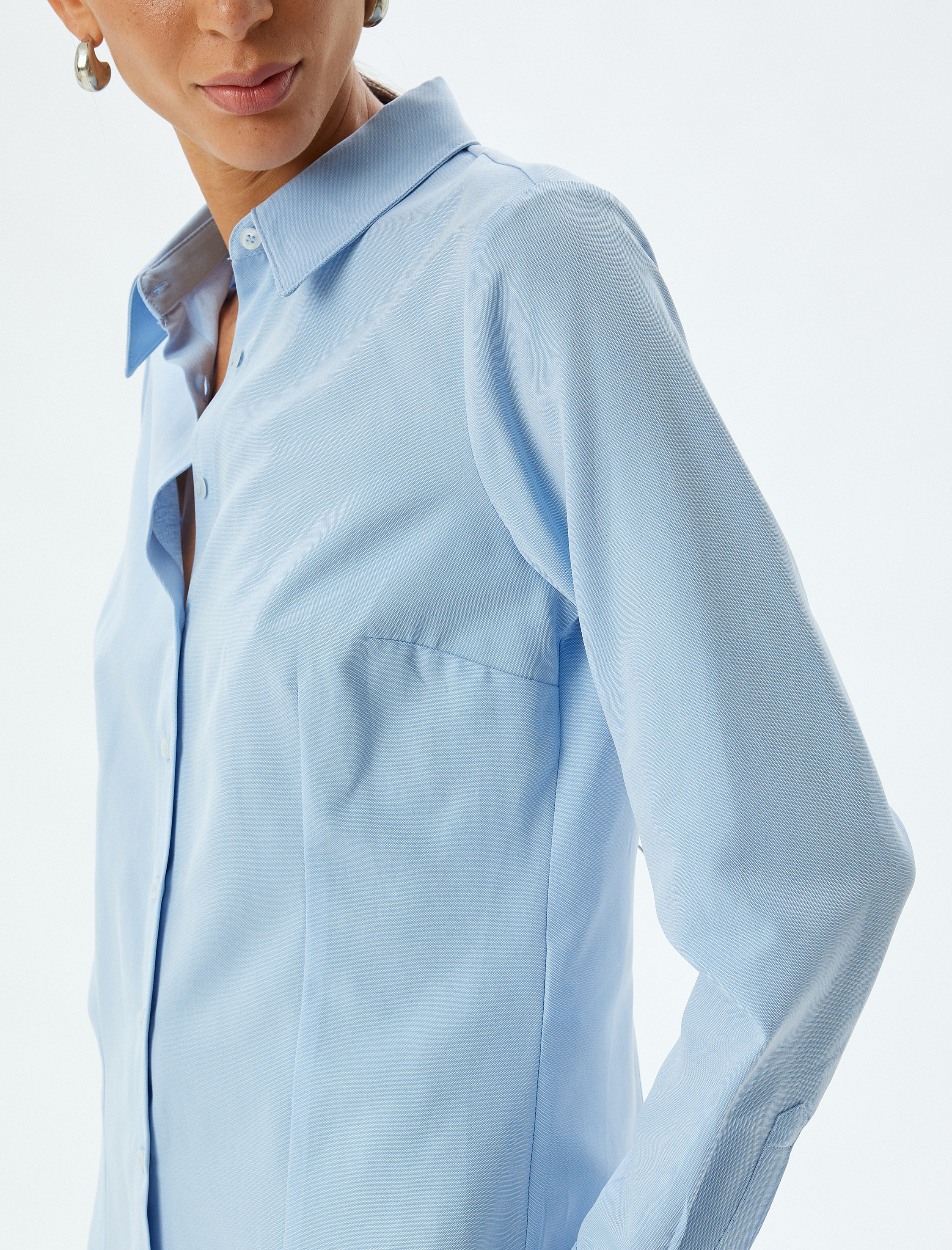   Uzun Kollu Regular Fit Basic Klasik Gömlek