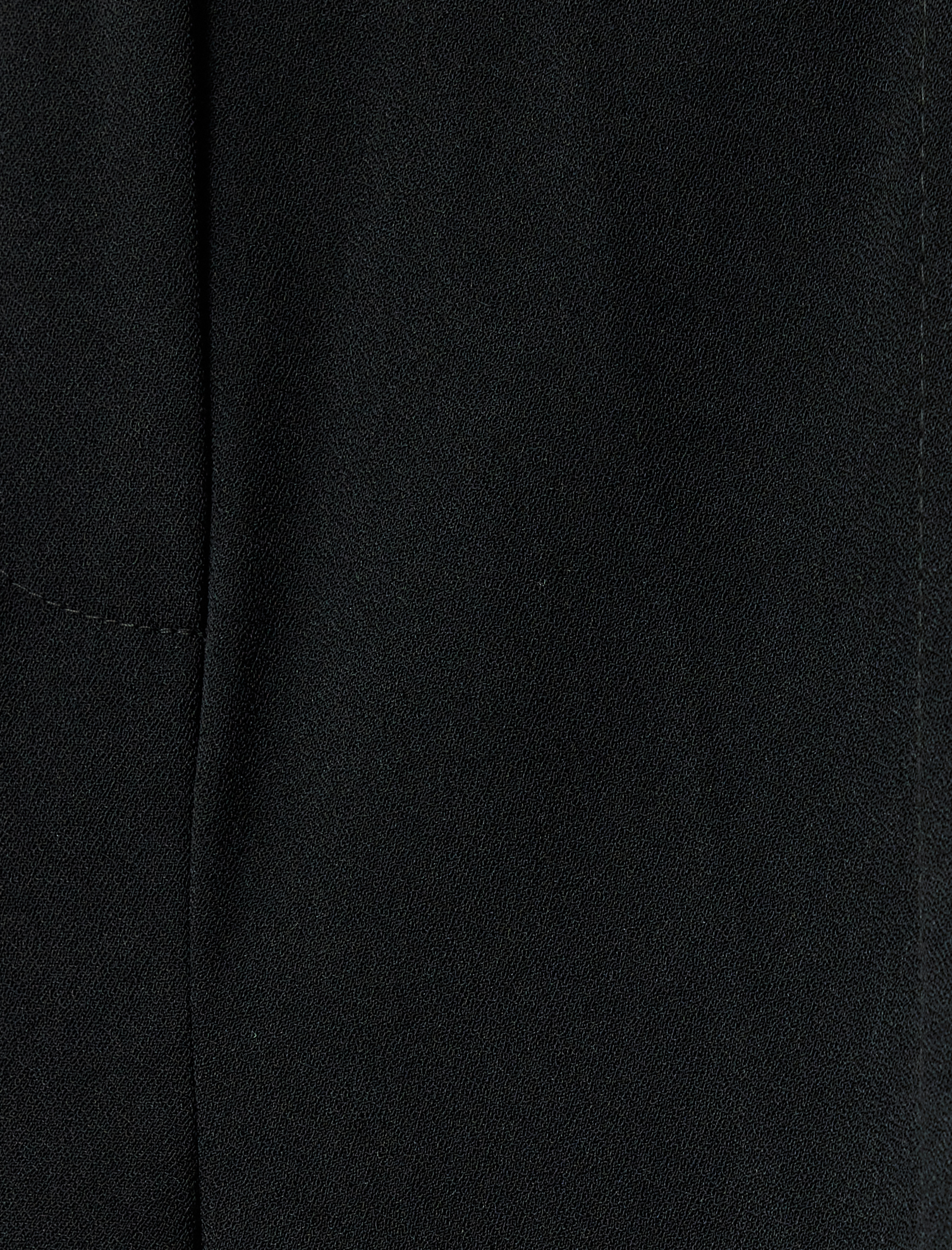   Yüksek Bel Cepli Pile Detaylı Krep Kumaş Palazzo Pantolon