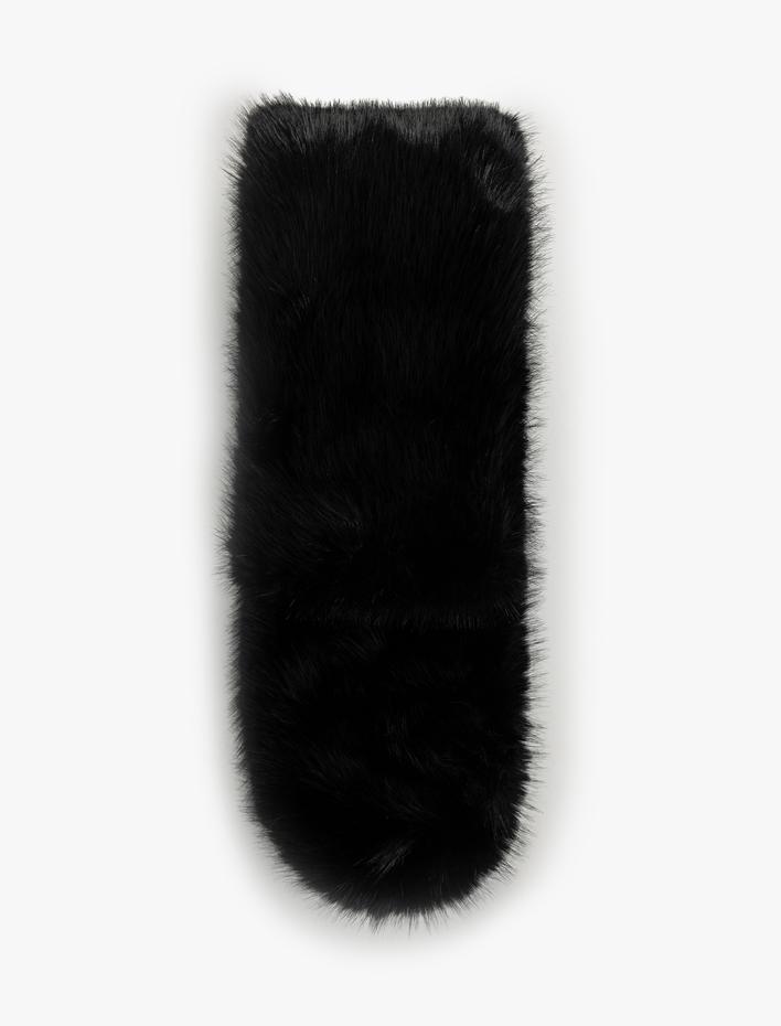 Kadın Basic Peluş Atkı