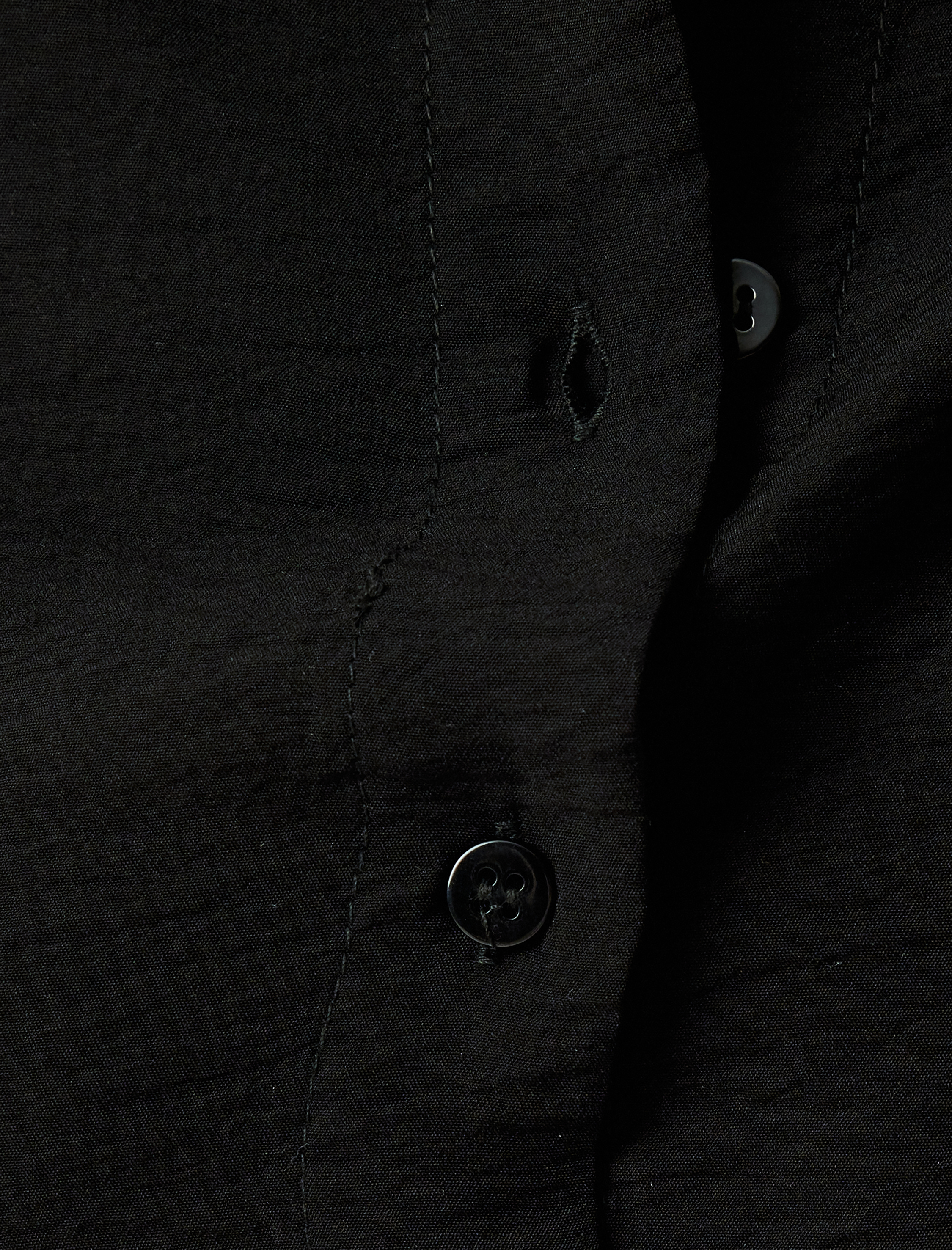   Uzun Kollu Crop Gömlek Bol Kalıp Viskon Kumaş