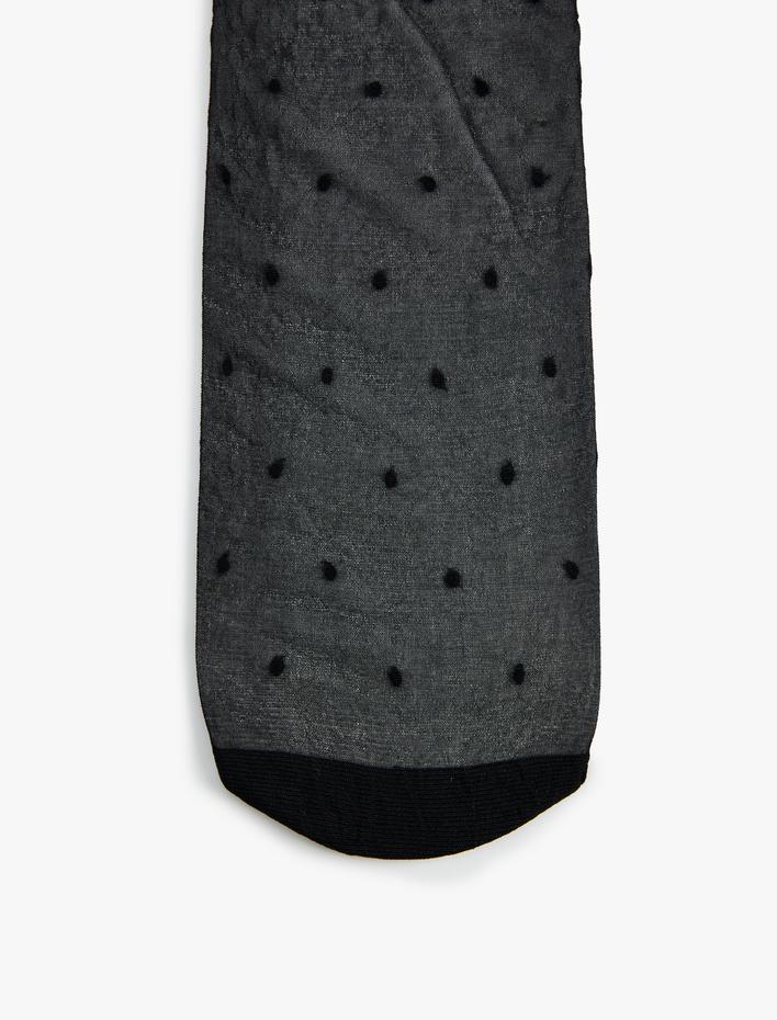 Kadın Külotlu Çorap 15 Den Puantiyeli