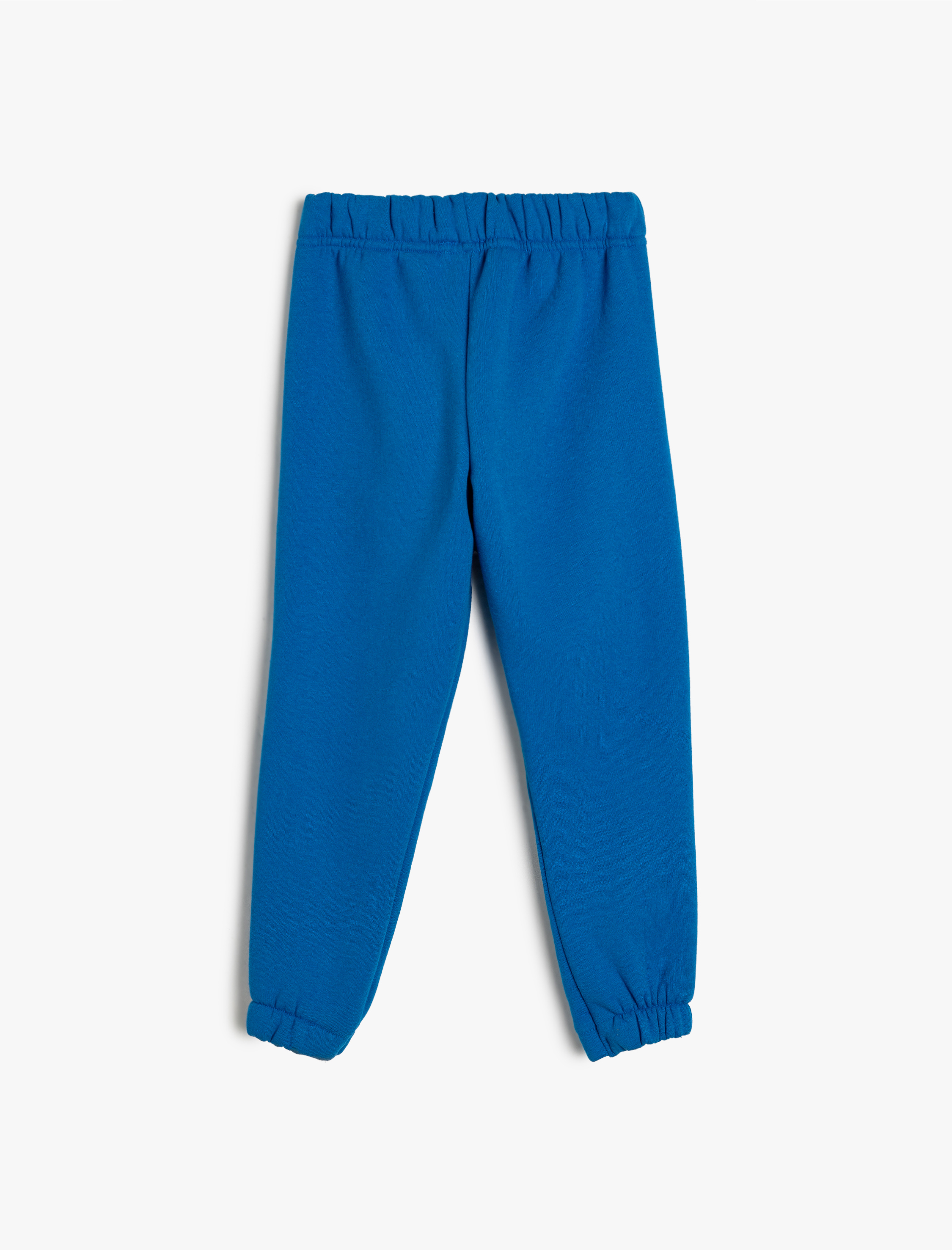  Erkek Çocuk Eşofman Altı Beli Bağlamalı Kolej Baskılı Cep Detaylı Şardonlu