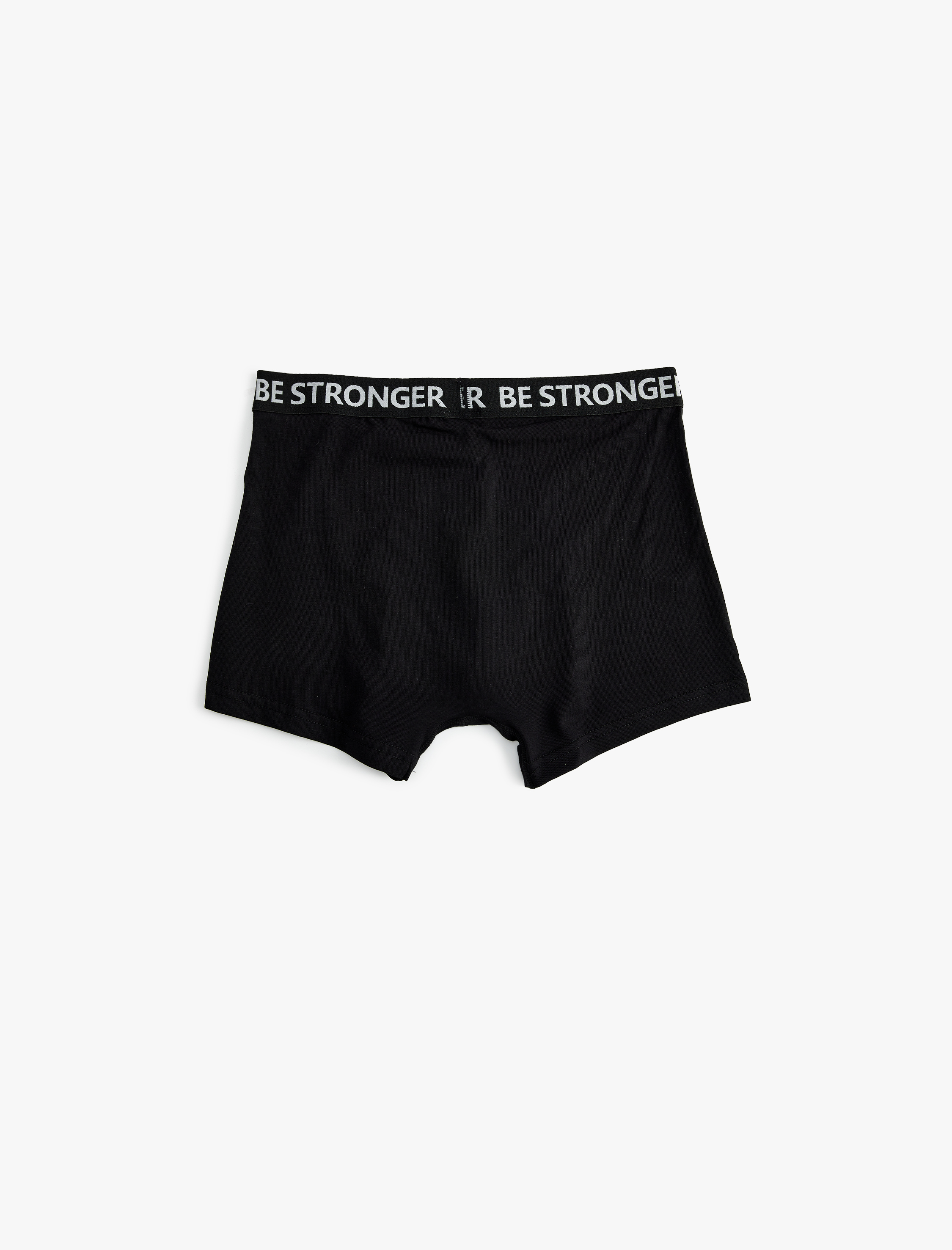   3'lü Boxer Seti Slogan Baskılı Pamuklu