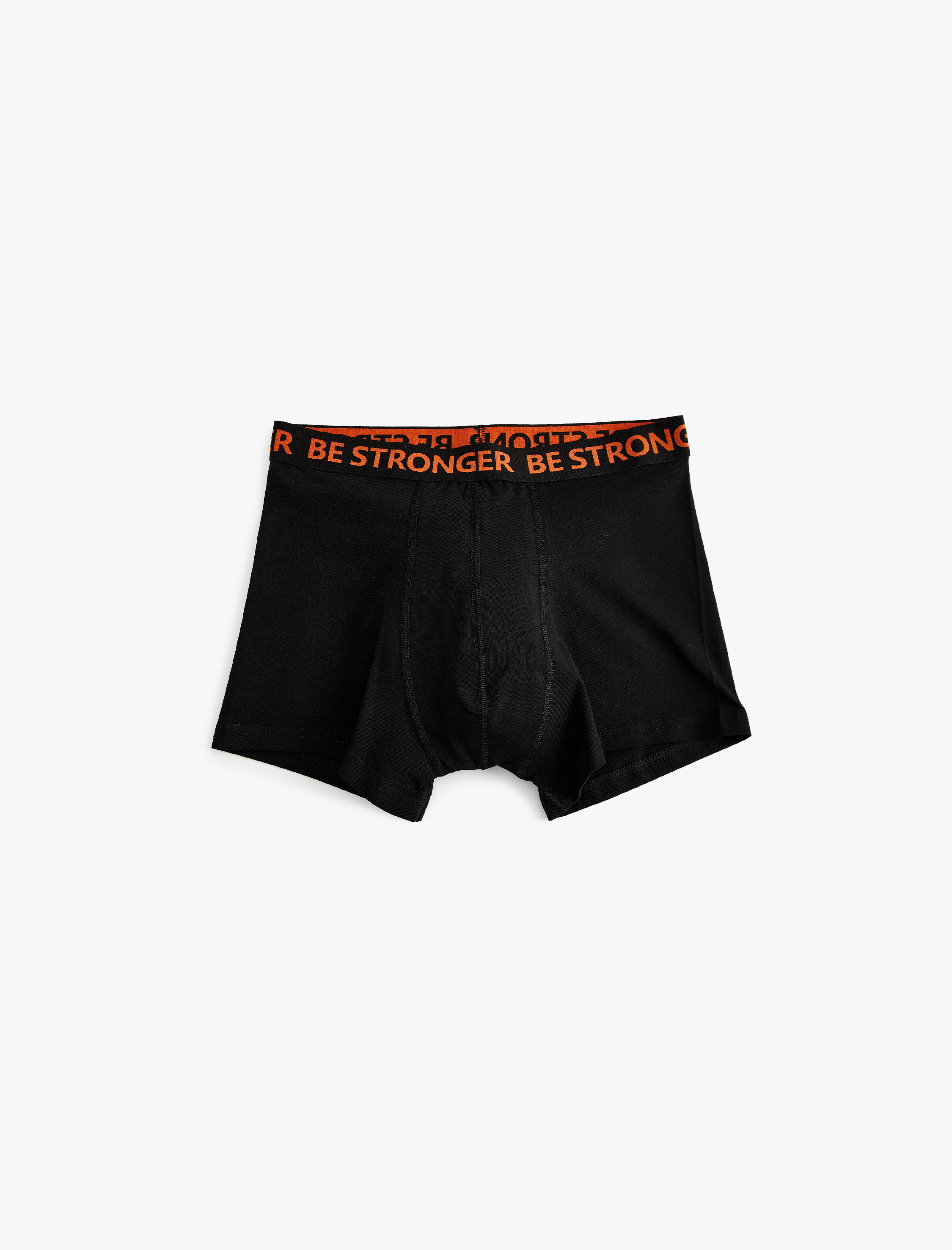   3'lü Boxer Seti Slogan Baskılı Pamuklu