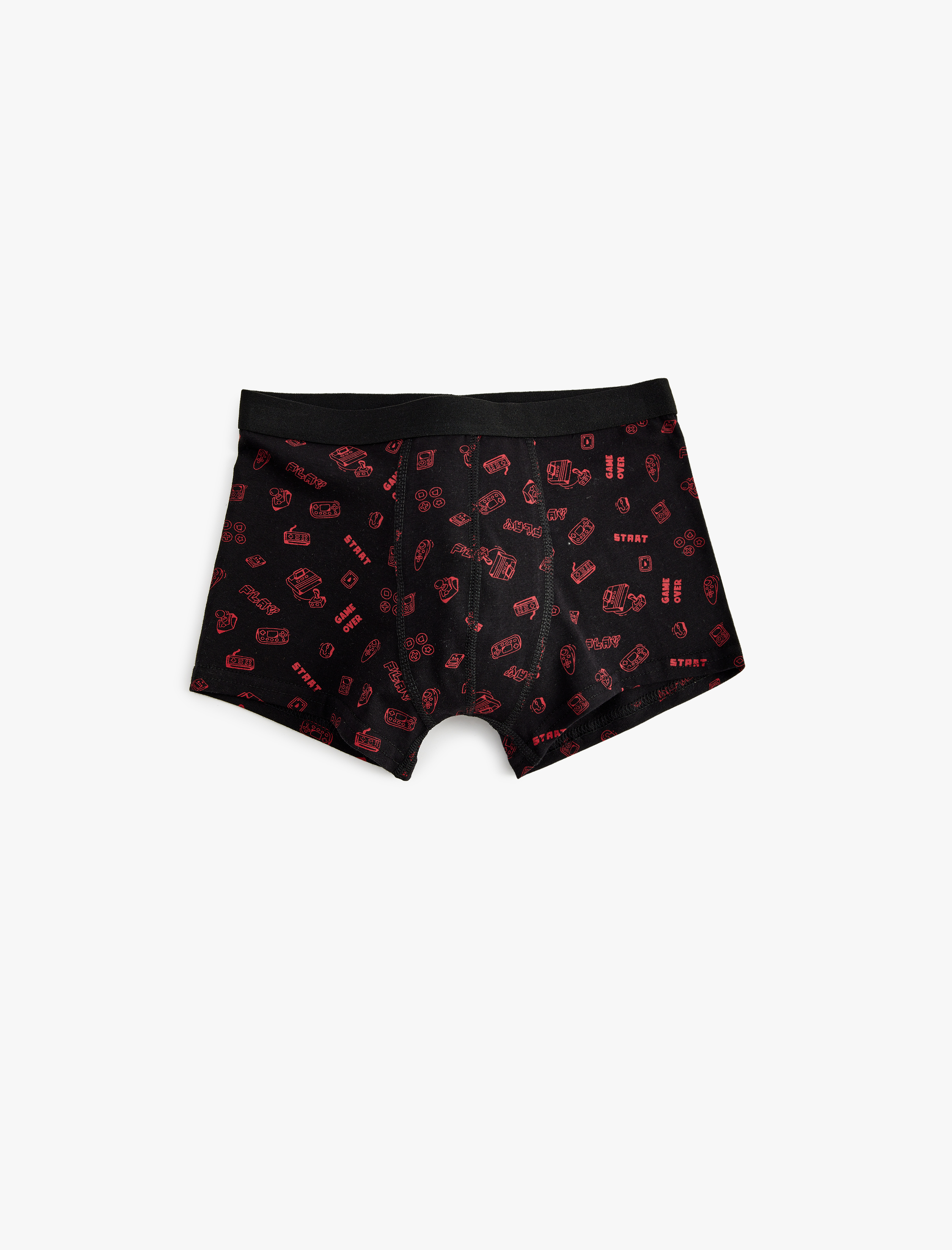 Erkek Çocuk 3'lü Boxer Seti Baskı Detaylı Çok Renkli