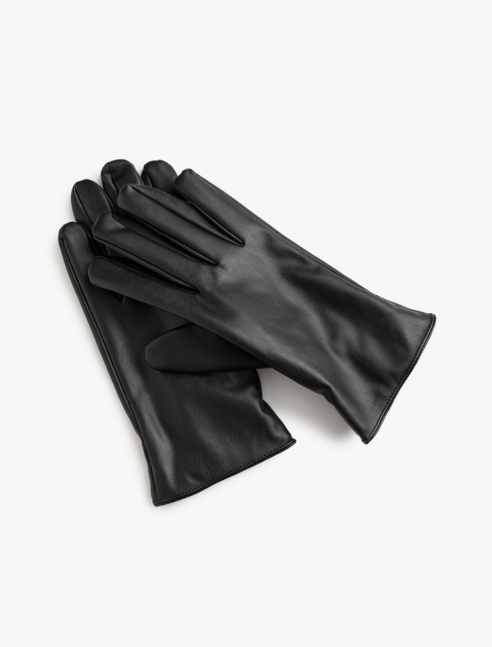 Erkek Suni Deri Eldiven