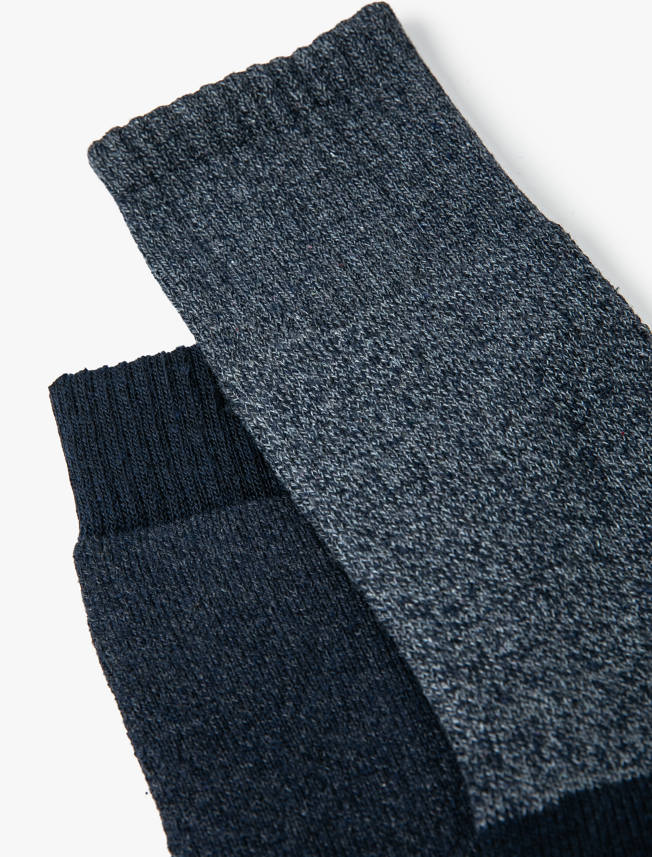 Erkek Soket Çorap Seti 2'li Pamuk Karışımlı