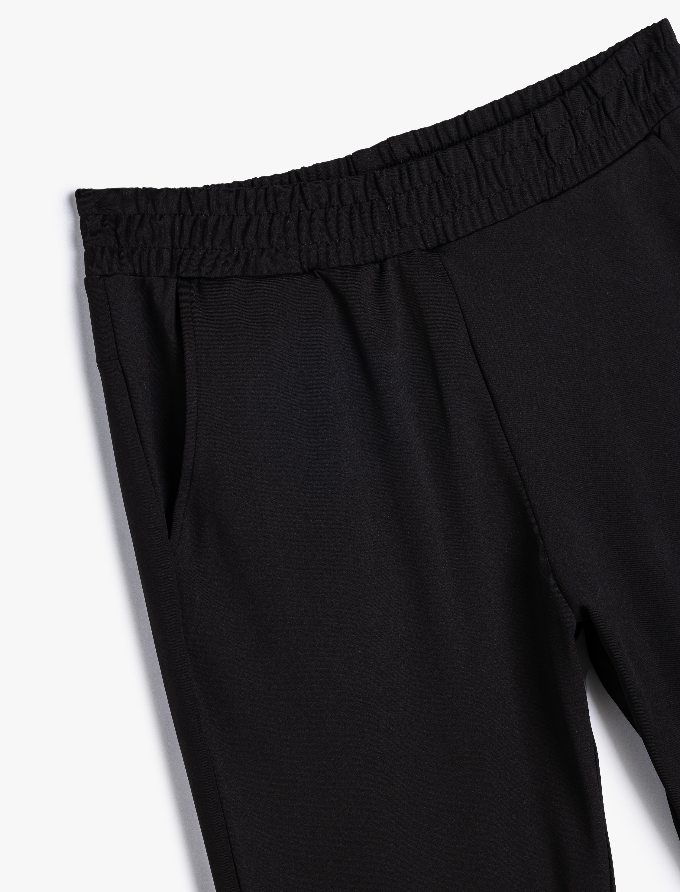   Jogger Beli Lastikli Cep Detaylı Spor Eşofman Altı