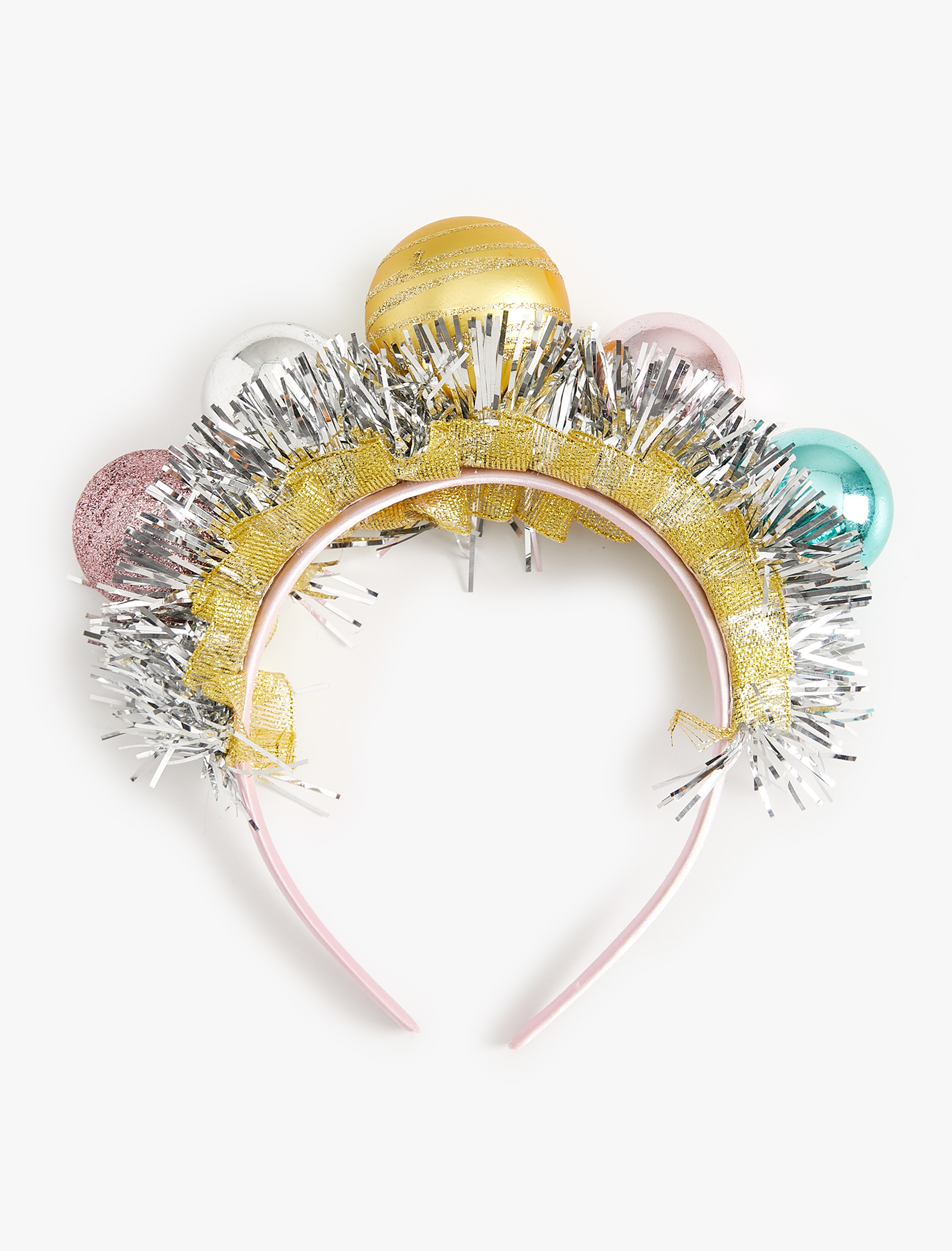  Kız Çocuk Balonlu Yılbaşı Tacı