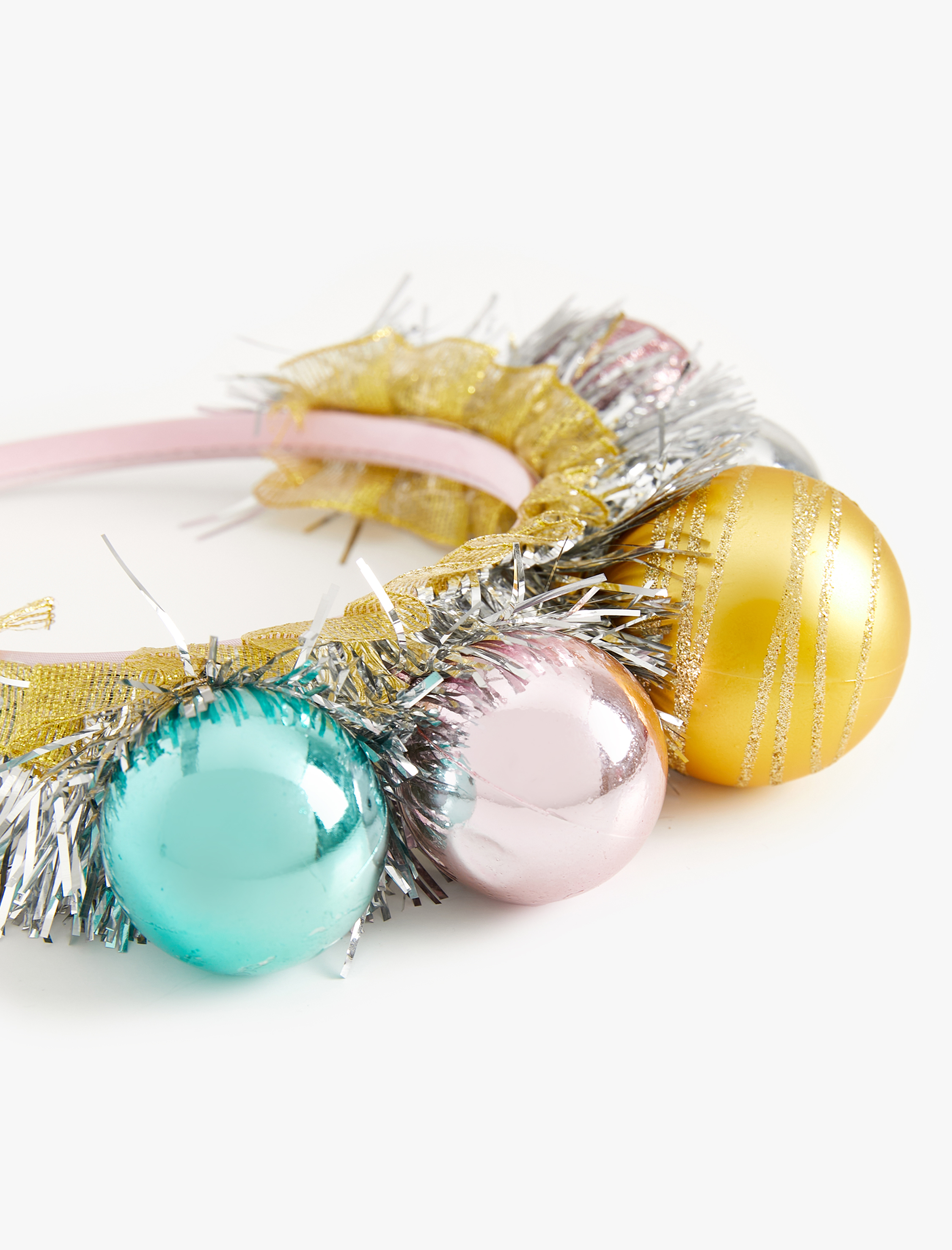  Kız Çocuk Balonlu Yılbaşı Tacı