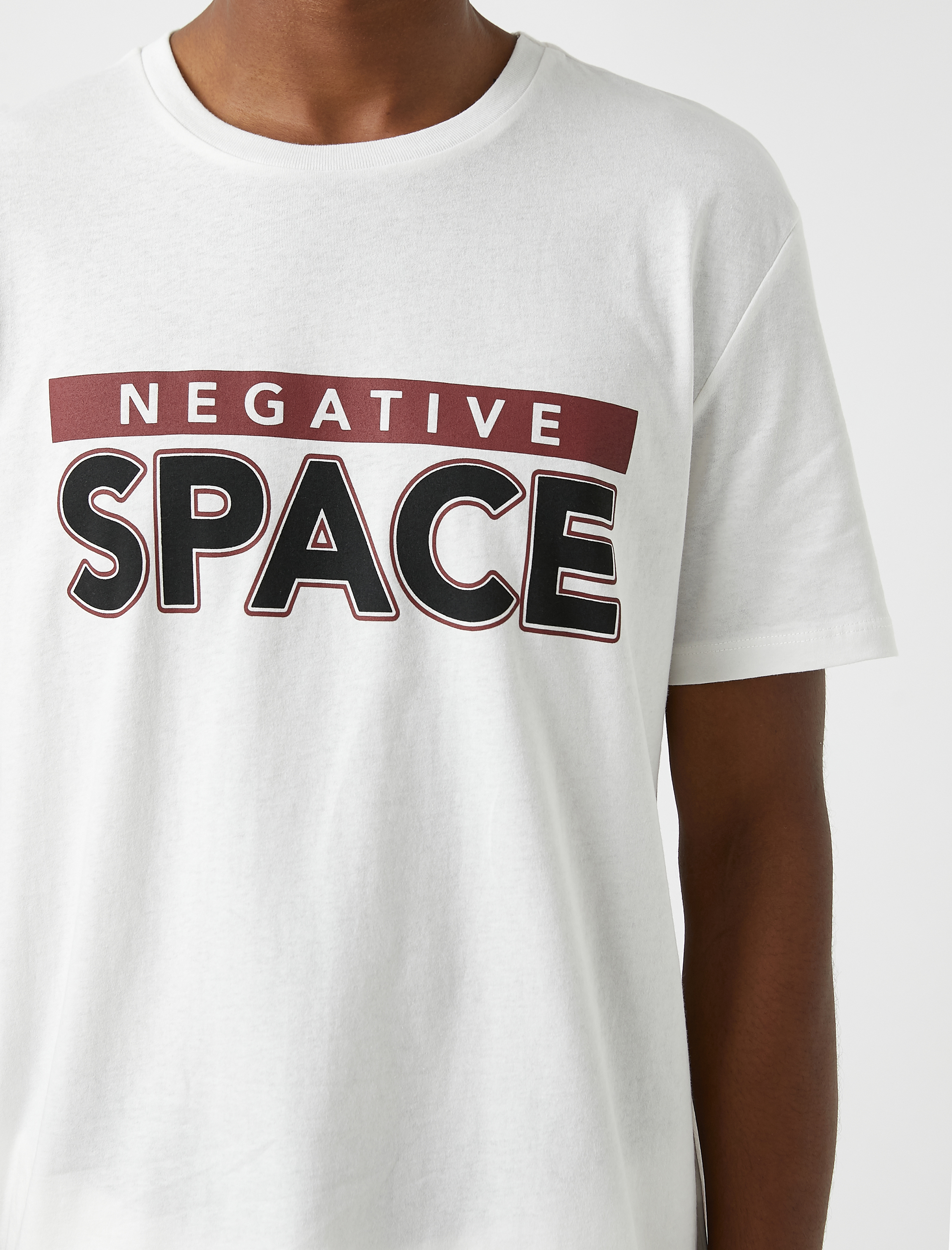   Baskılı Melanj Tişört