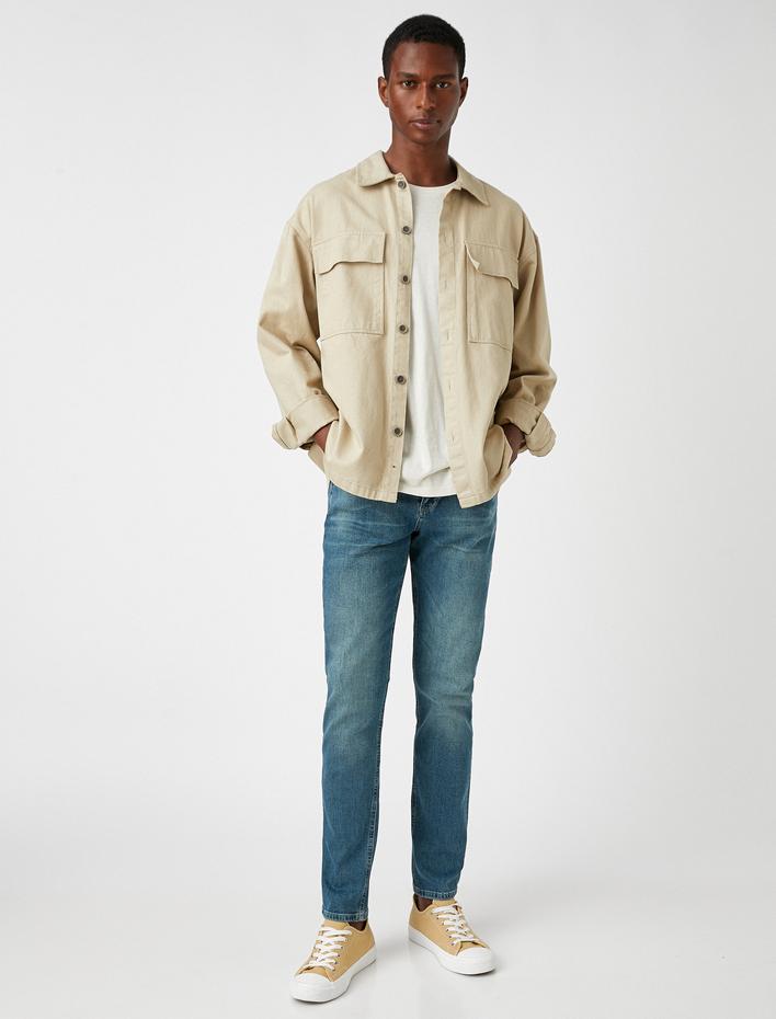  Slim Fit Premium Kot Pantolon - Brad Jean