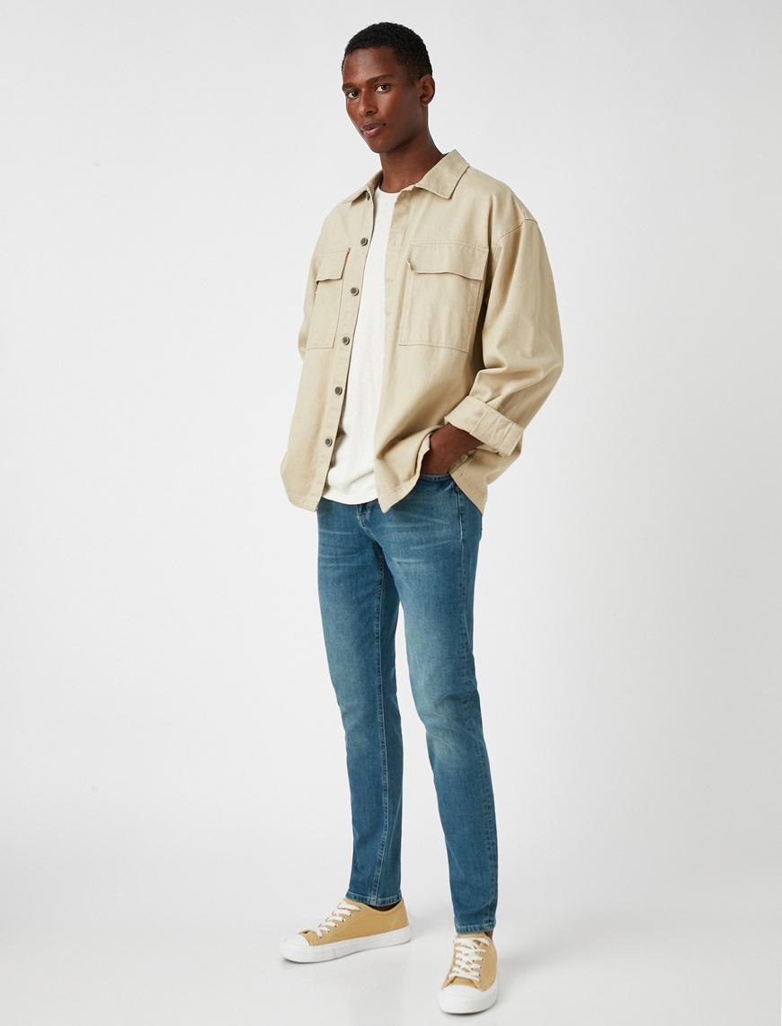   Slim Fit Premium Kot Pantolon - Brad Jean