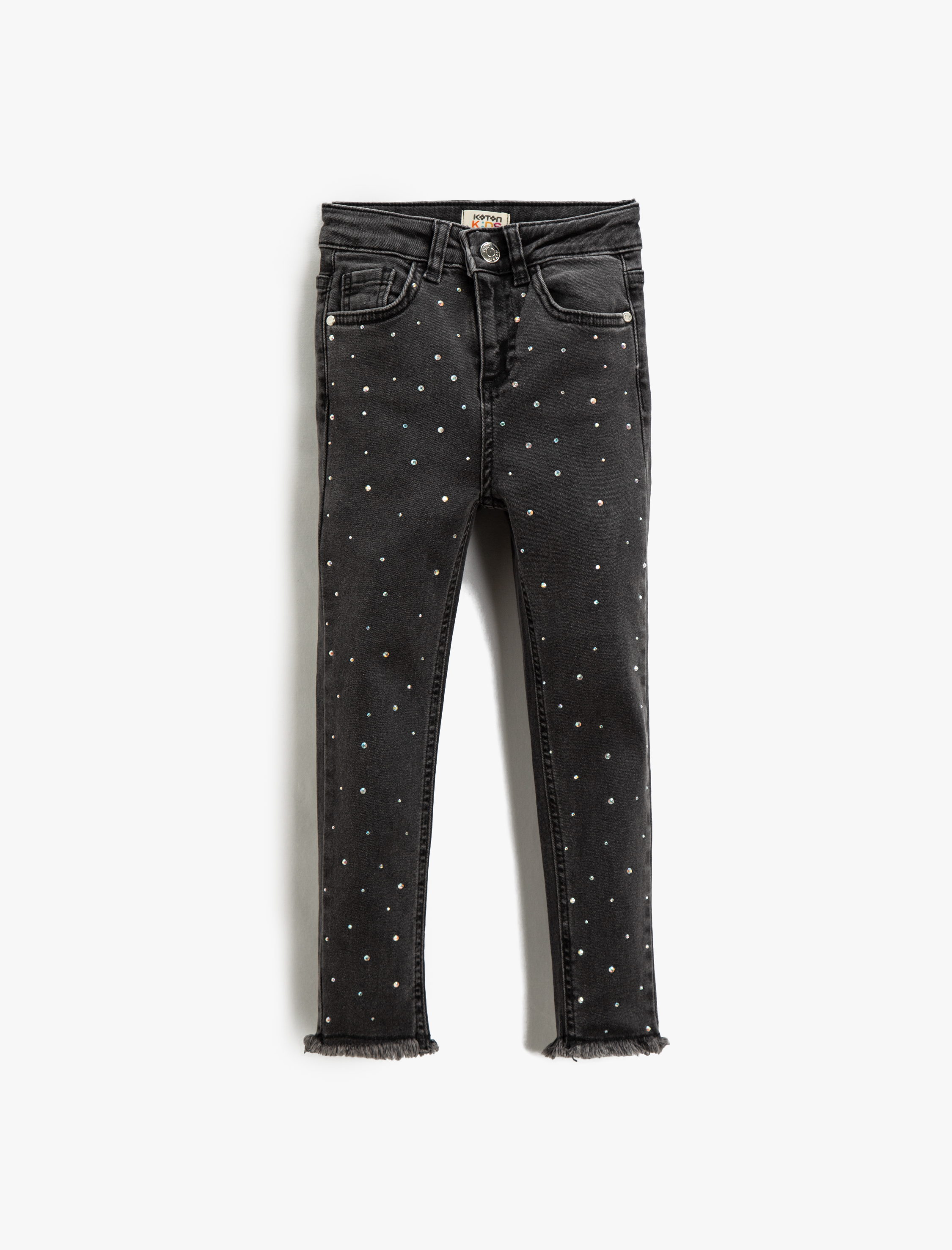  Kız Çocuk Dar Paça Kot Pantolon - Skinny Jean