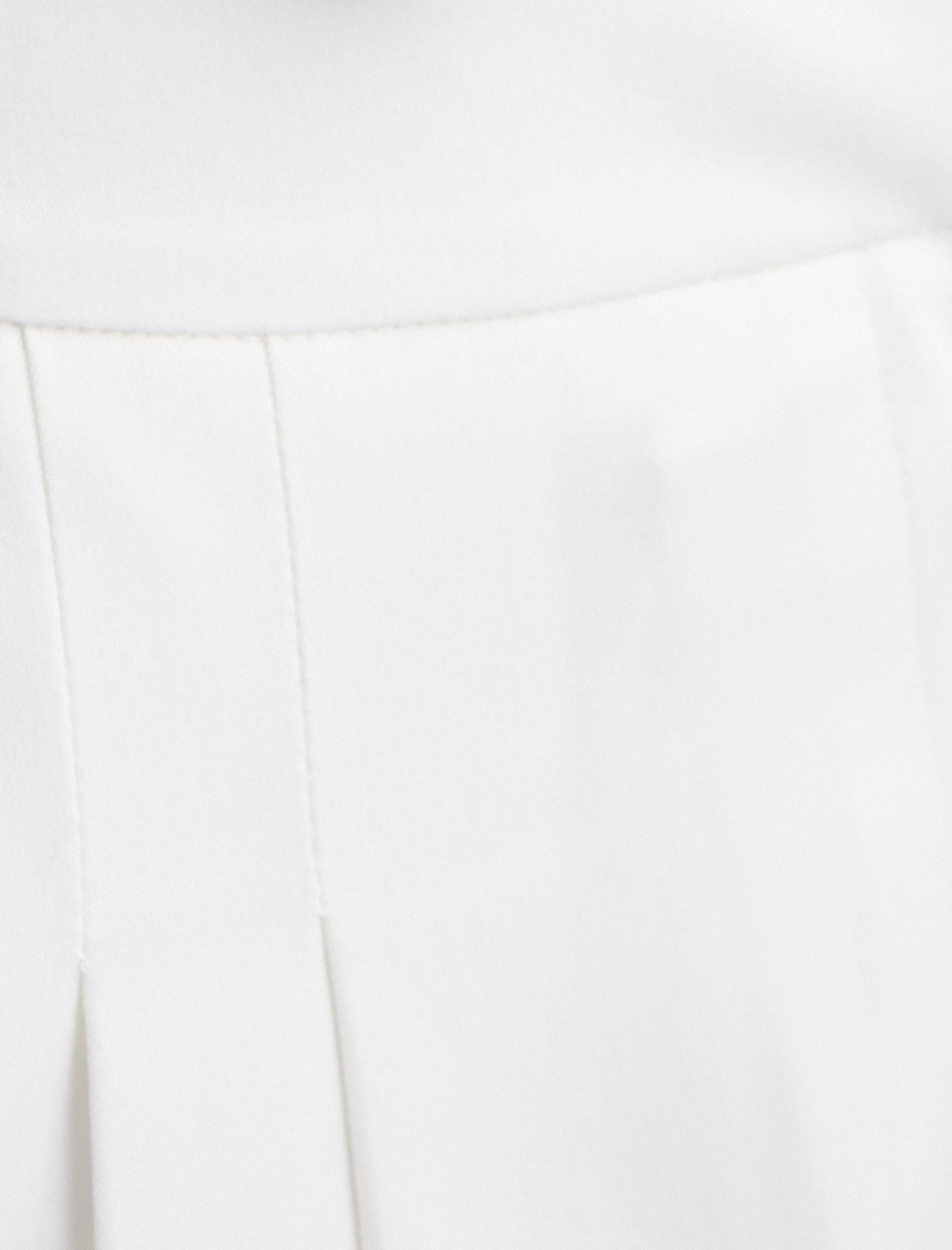   Crop Yelek Düğmeli V Yaka