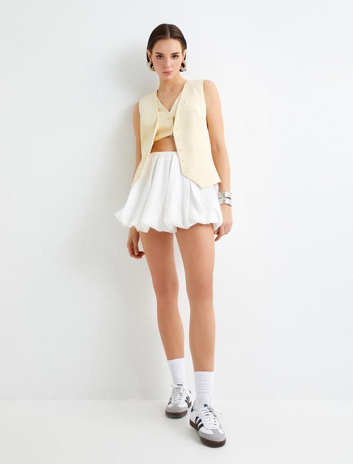  Balon Etek Volanlı Normal Bel