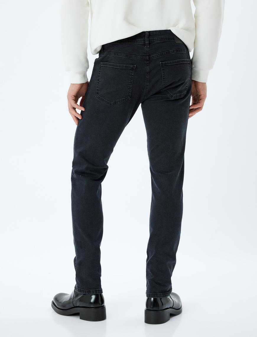   Slim Fit Kot Pantolon - Brad Jean