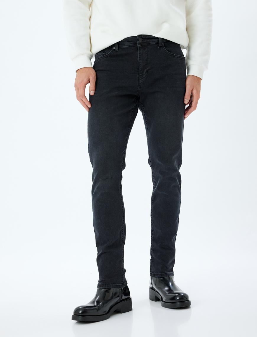   Slim Fit Kot Pantolon - Brad Jean