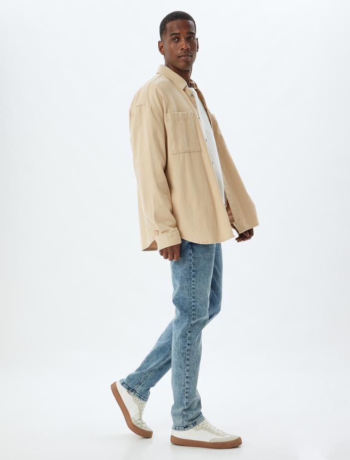  Slim Fit Kot Pantolon - Brad Jean