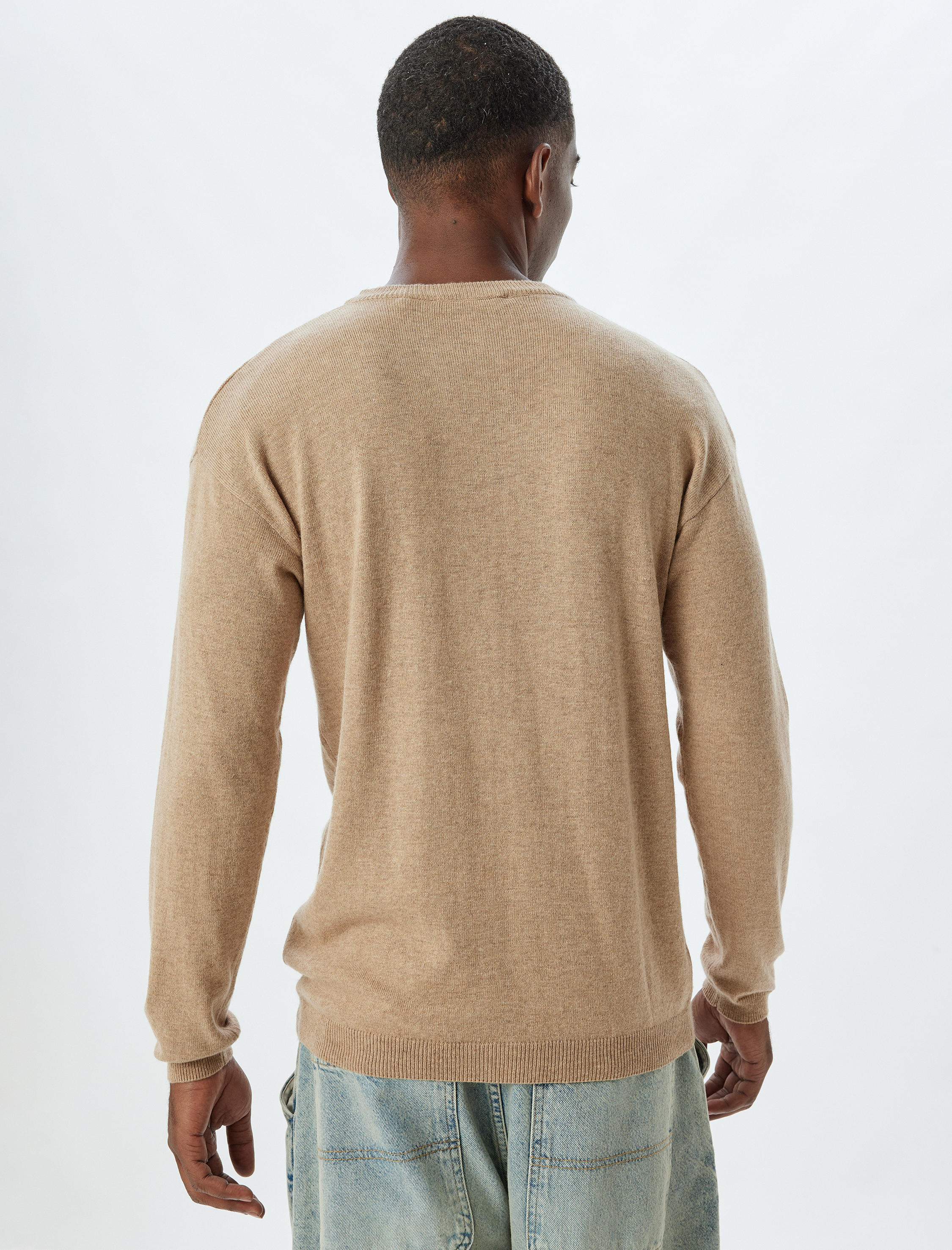   Triko Kazak Bisiklet Yaka Basic Viskon