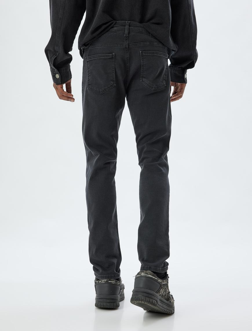   Slim Fit Kot Pantolon - Brad Jean