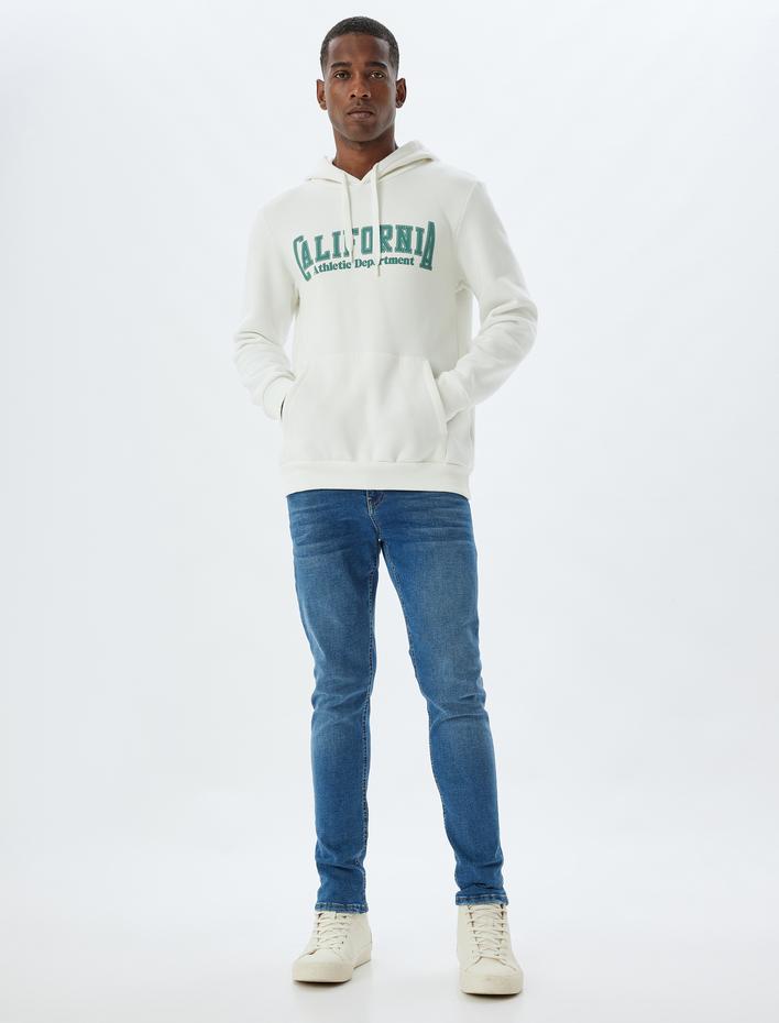  Skinny Fit Kot Pantolon - Michael Jean