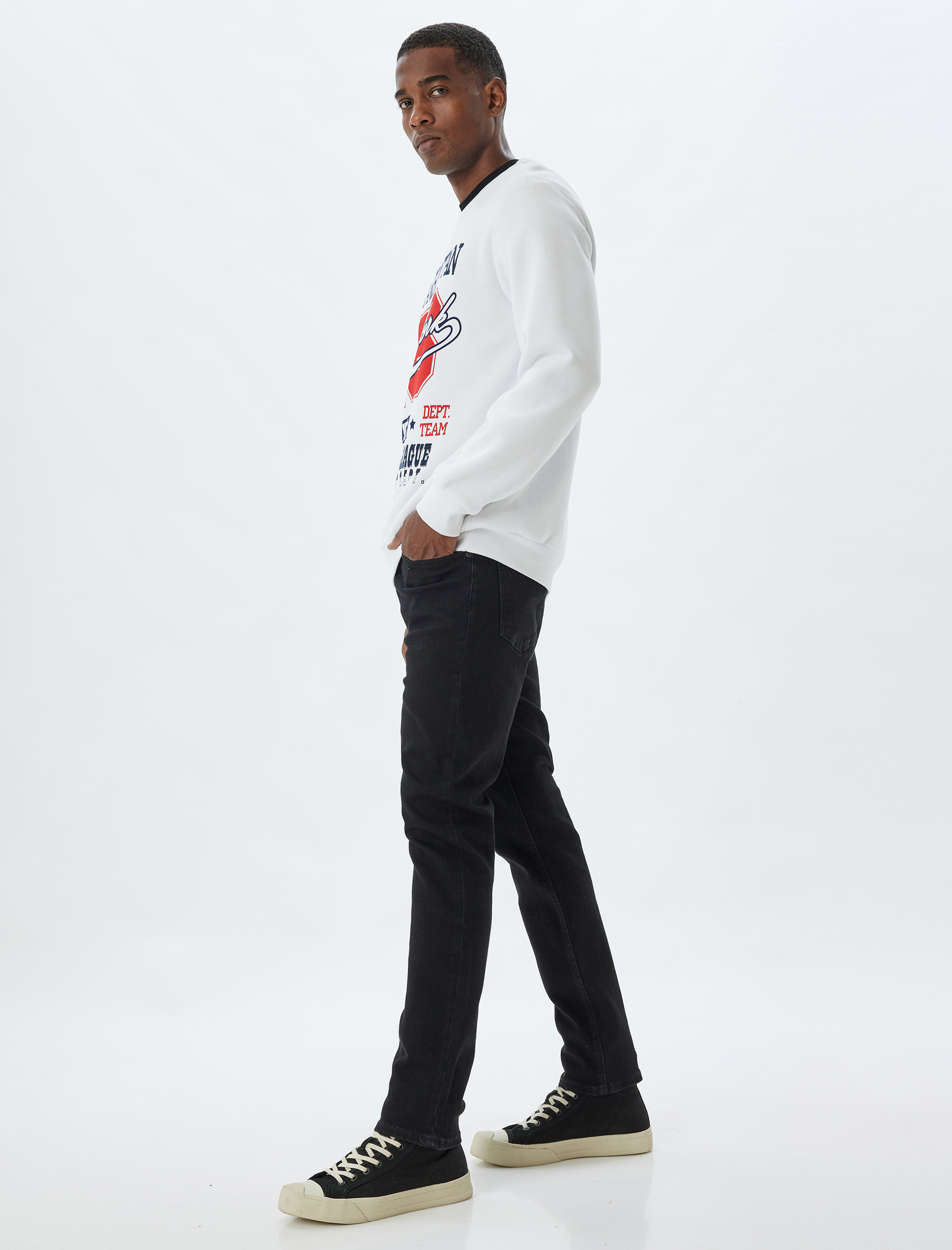   Slim Fit Kot Pantolon - Brad Jean