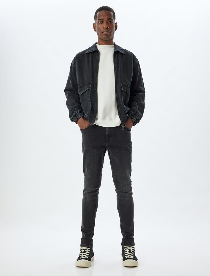  Skinny Fit Kot Pantolon - Michael Jean