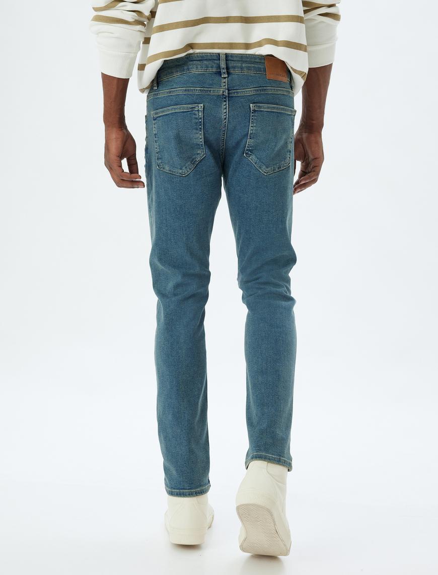   Slim Fit Kot Pantolon - Brad Jean