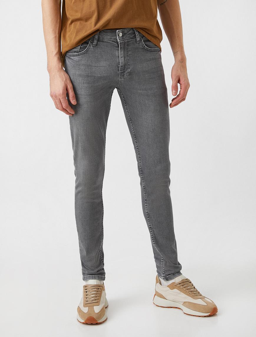   Super Skinny Fit Kot Pantolon - Justin Jean