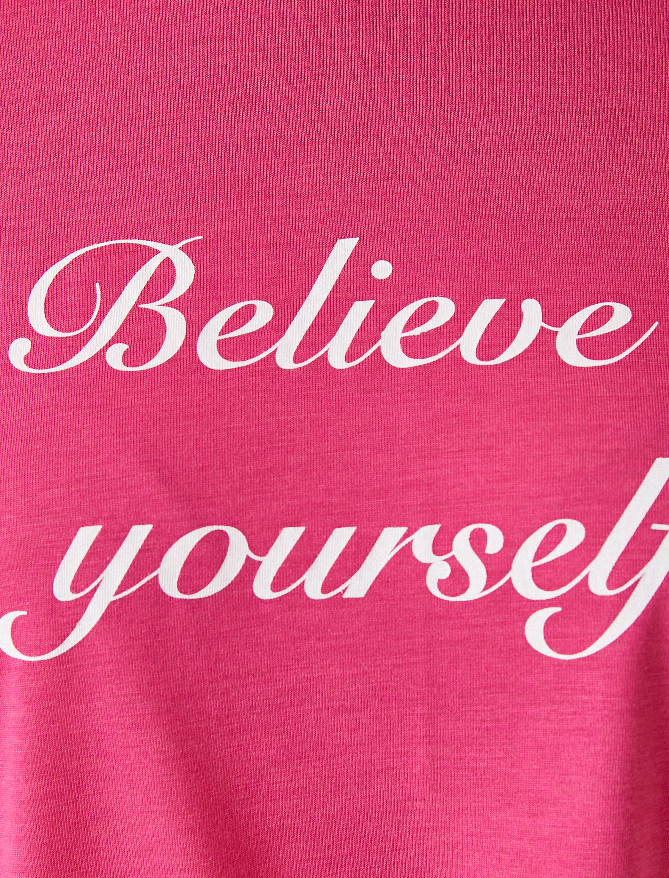   Bisiklet Yaka Kısa Kollu Baskılı Tişört