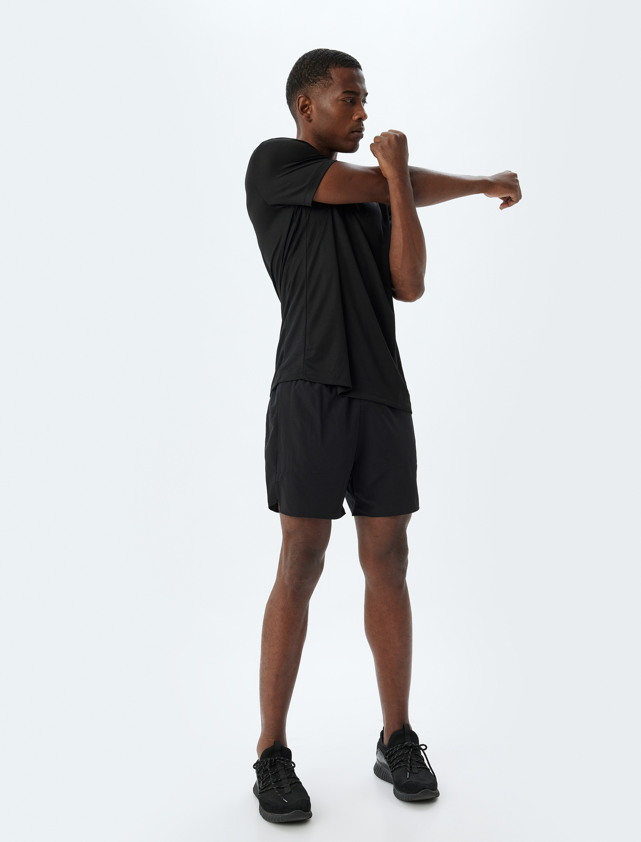   Beli Lastikli Paraşüt Kumaş Kısa İçi Külotlu Cepli Spor Şort