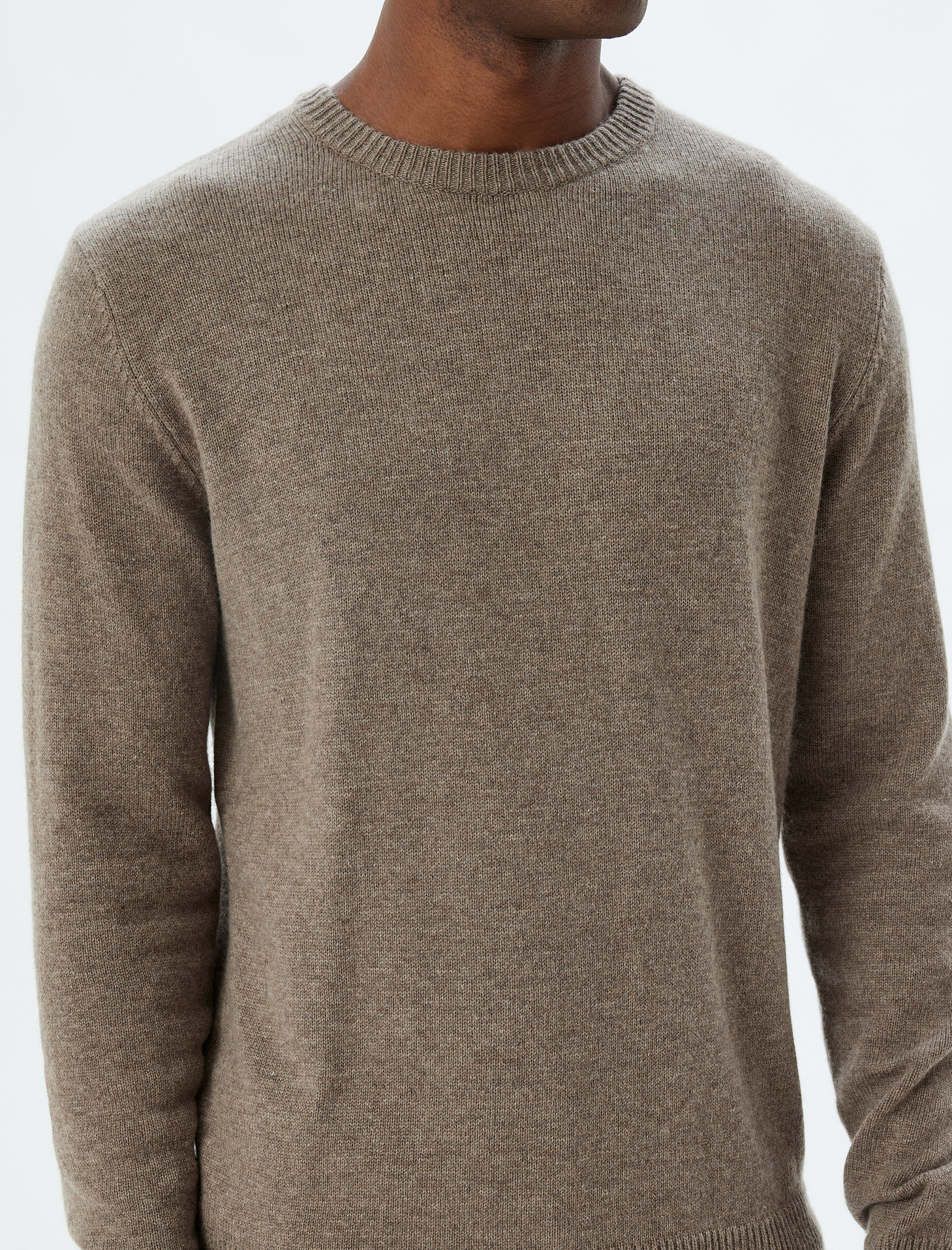   Kışlık Triko Kazak Basic Bisiklet Yaka Viskon