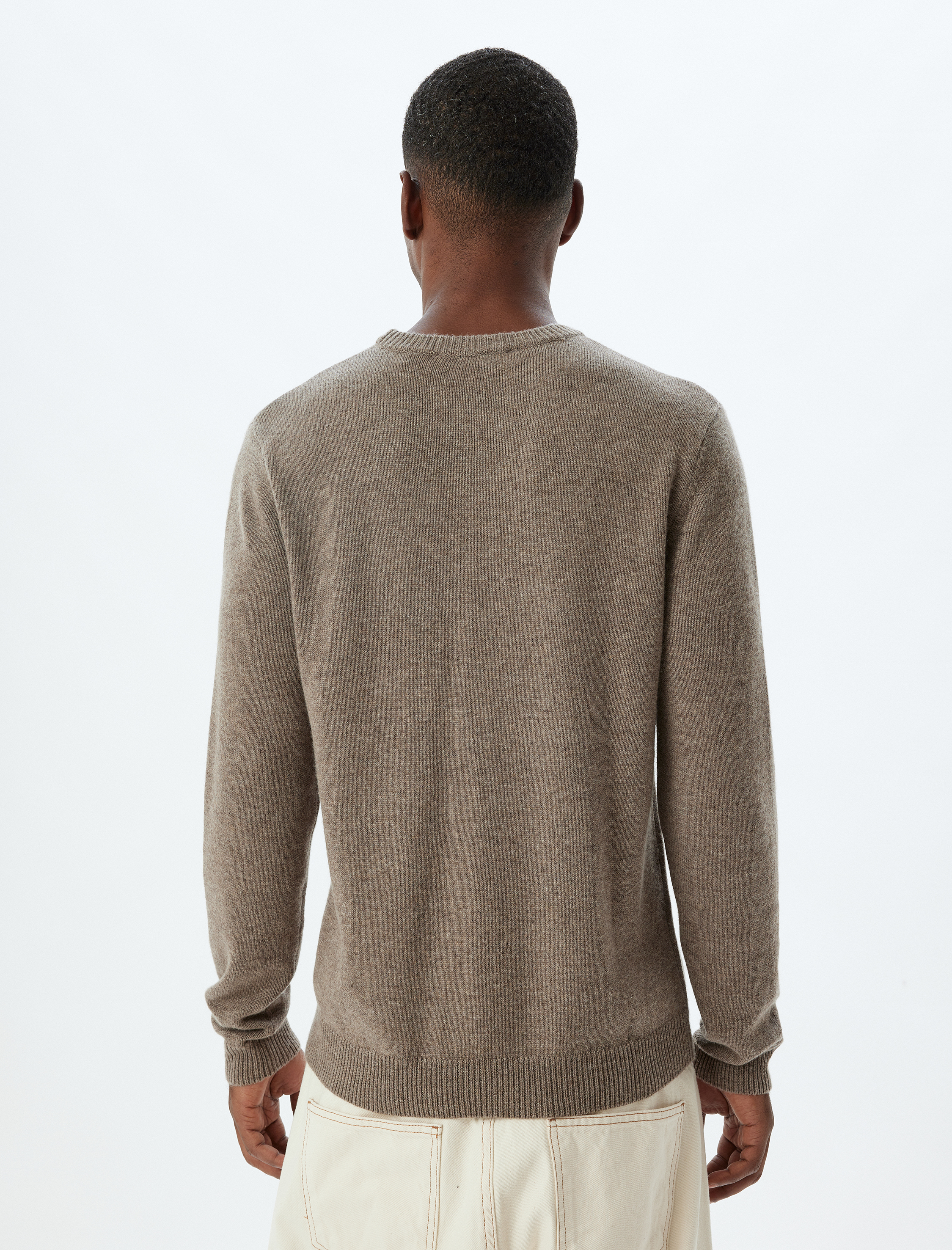   Kışlık Triko Kazak Basic Bisiklet Yaka Viskon