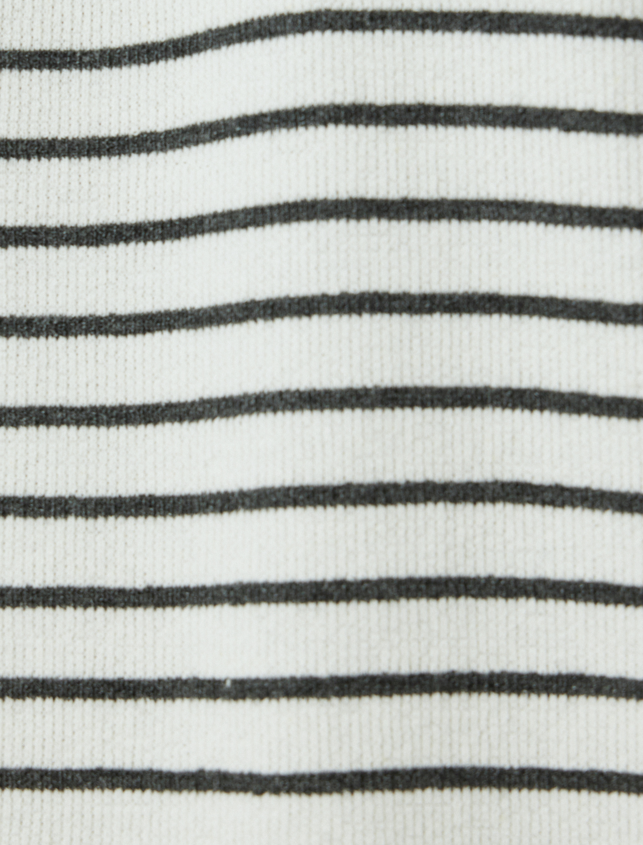   Fermuarlı Yaka Kazak Pamuk Karışımlı